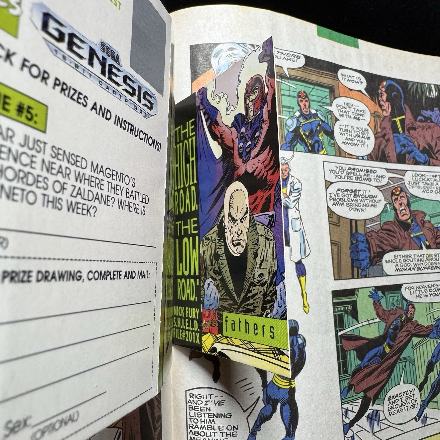 X-Factor 94 - Newsstand Edition With Insert - Modern Age Marvel Comics 1993