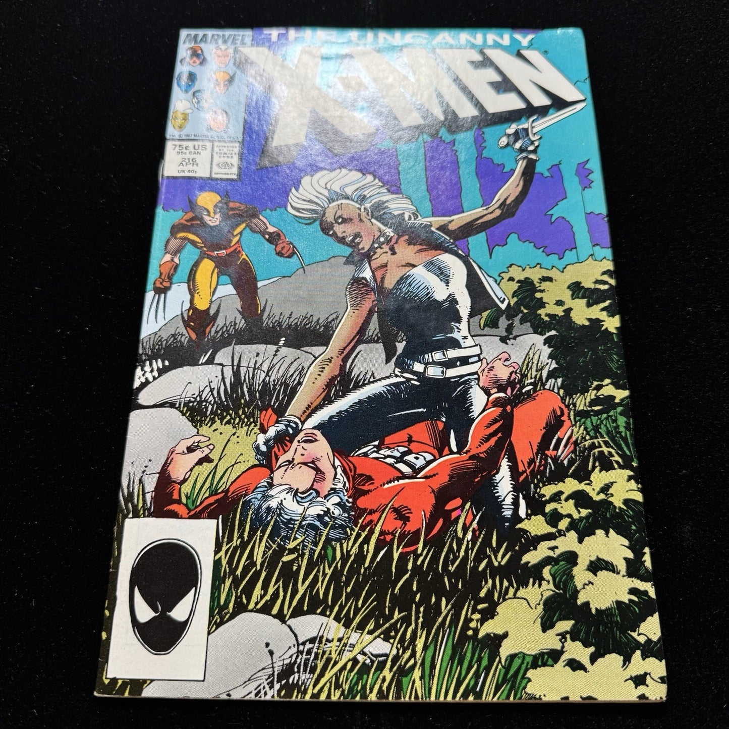Uncanny X-Men 216  - Copper Age Marvel Comics 1987