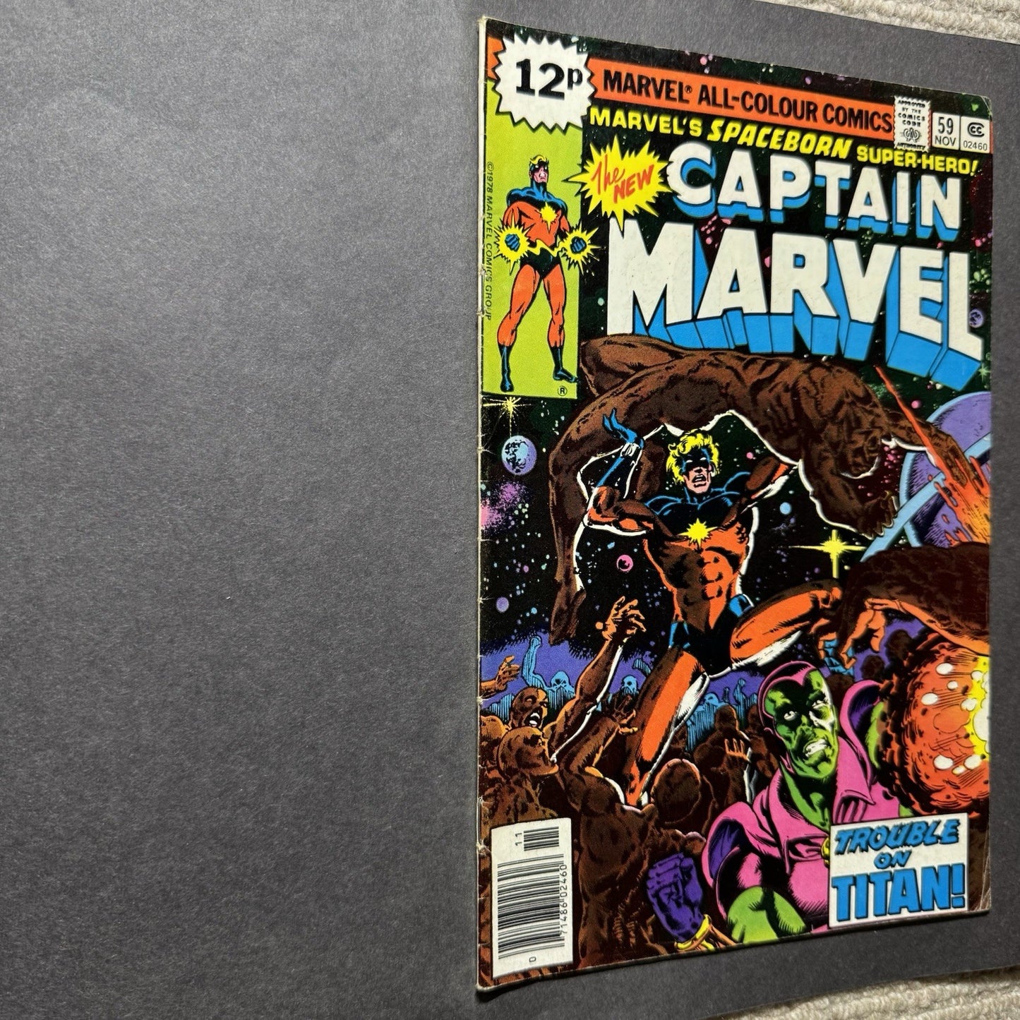 Captain Marvel 59 - Bronze Age Marvel Comics 1978