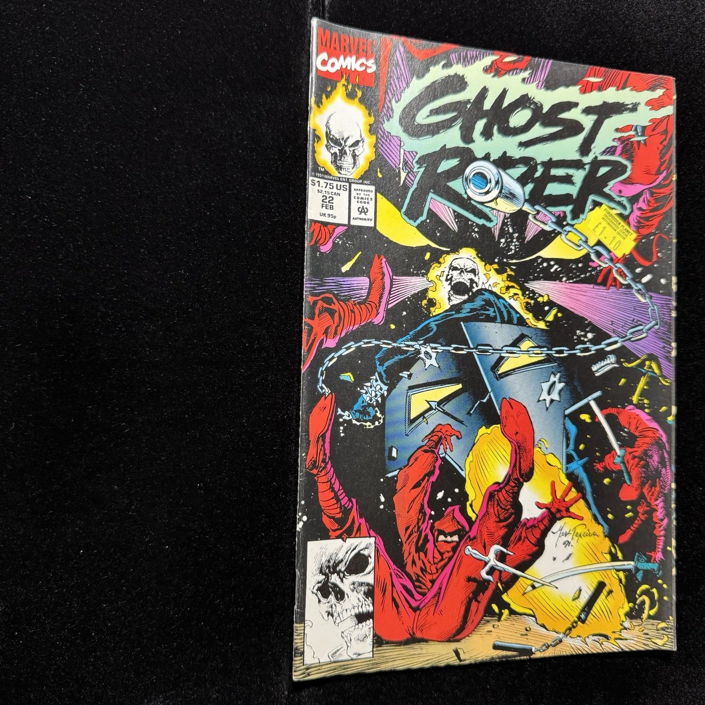Ghost Rider 22 - Modern Age Marvel Comics 1992