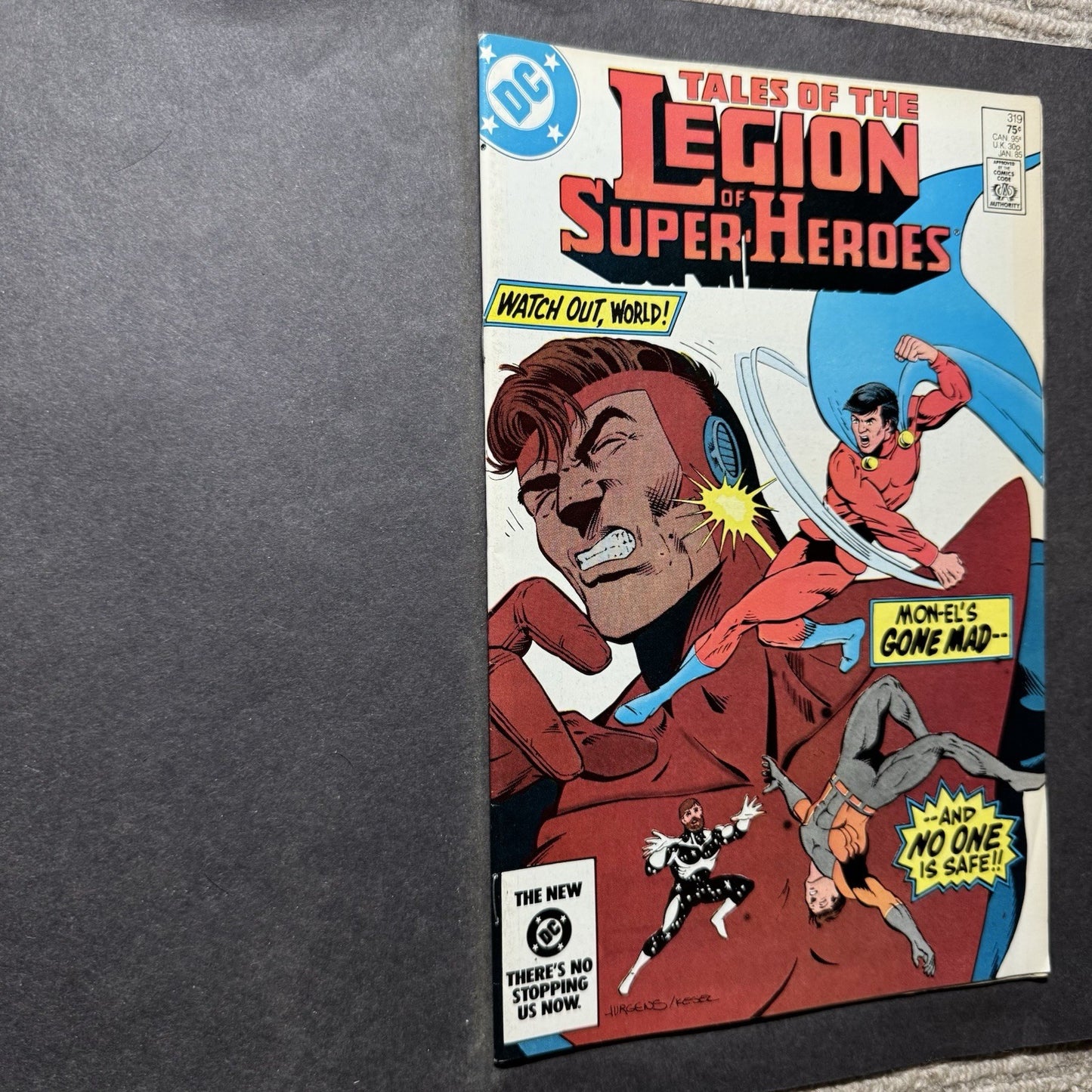 Legion Of Super-Heroes 319 - Copper Age Dc Comics 1985