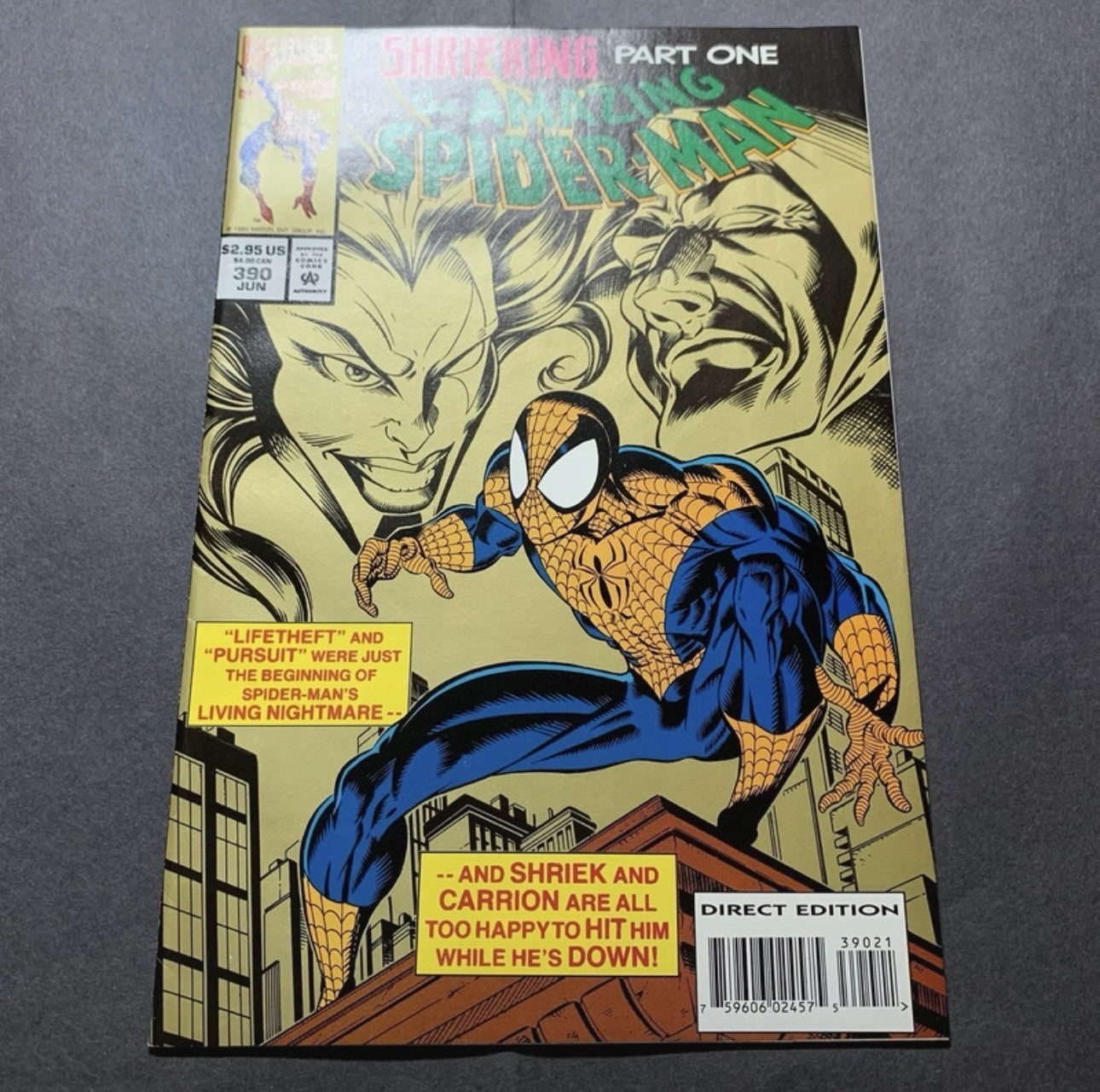 Amazing Spider-Man 390 - Modern Age Marvel Comics 1994