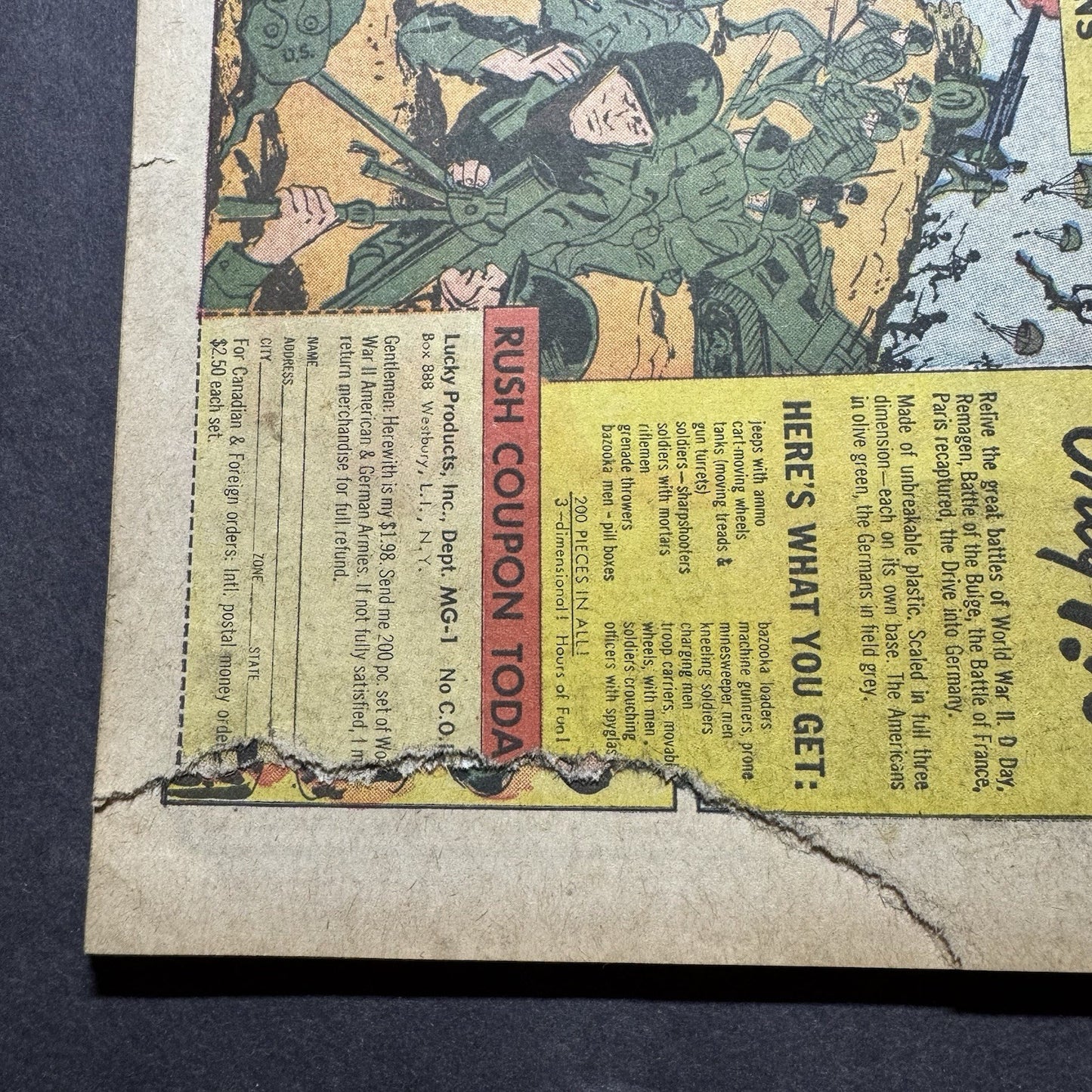 Sgt Fury King Size Annual 2 - Silver Age Marvel Comics 1966