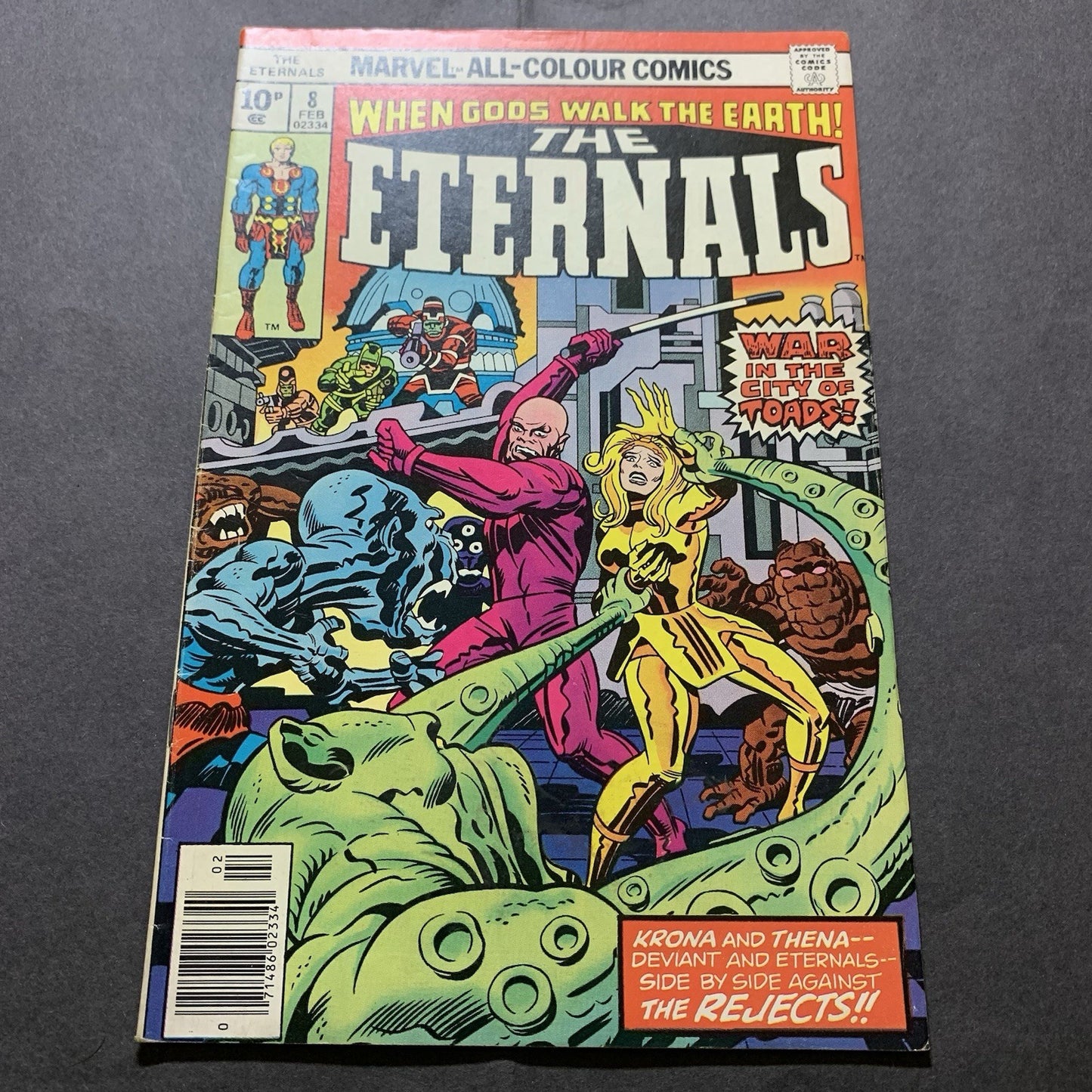 Eternals 8/ Bronze Age Marvel Comics 1977
