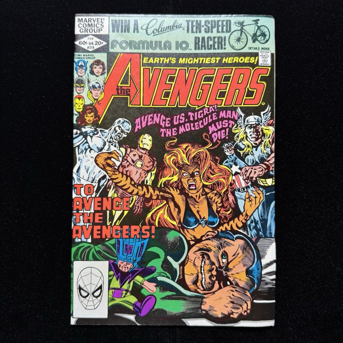 Avengers 216 - Bronze Age Marvel Comics 1982