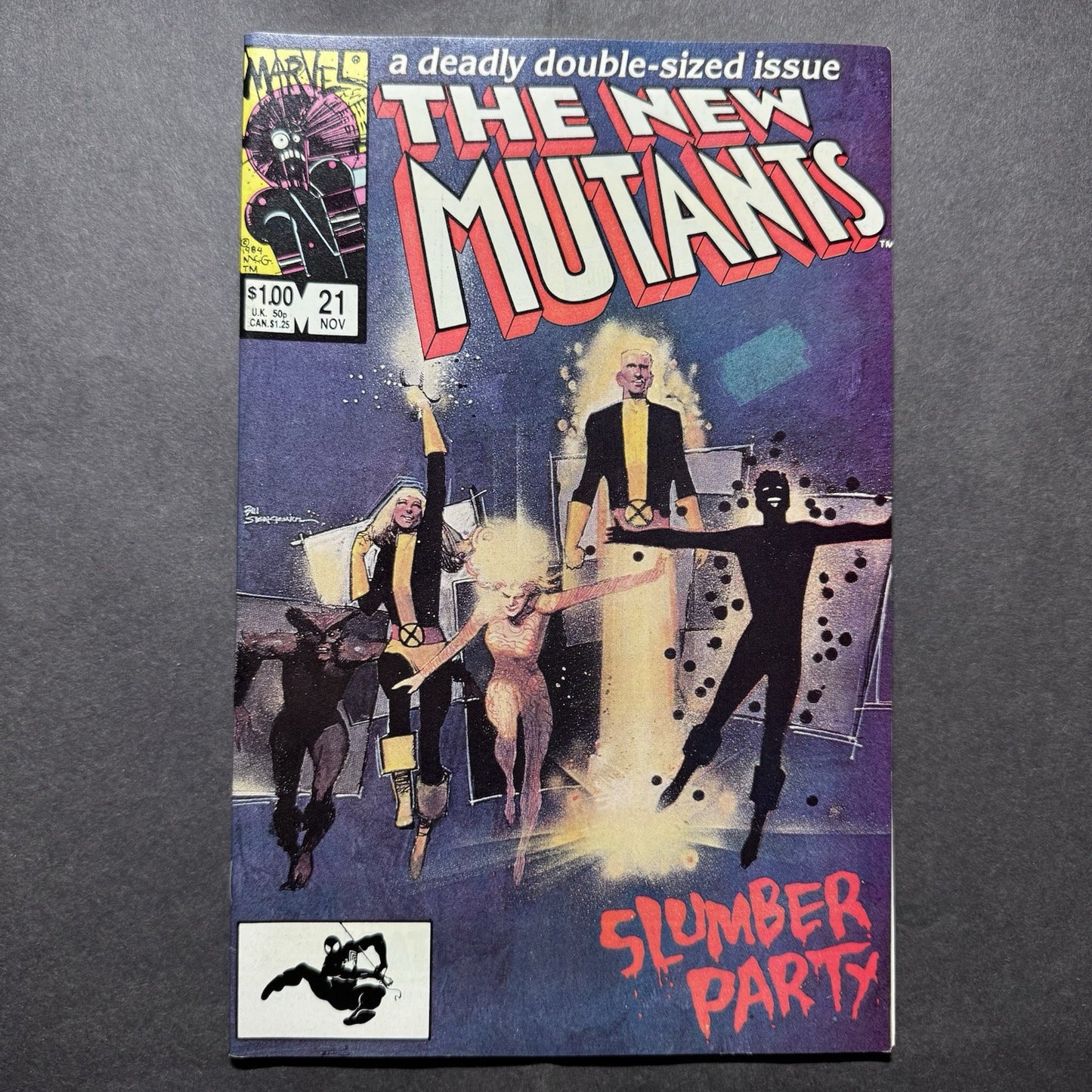 New Mutants 21 - 1st Full App Of Warlock - Copper Age Marvel Comics 1984