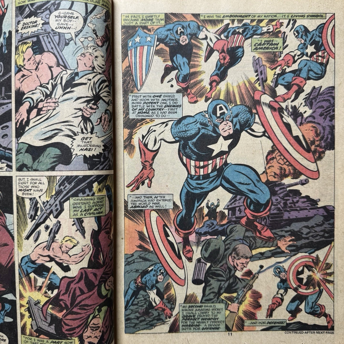 Captain America 115 - Bronze Age Marvel Comics 1977