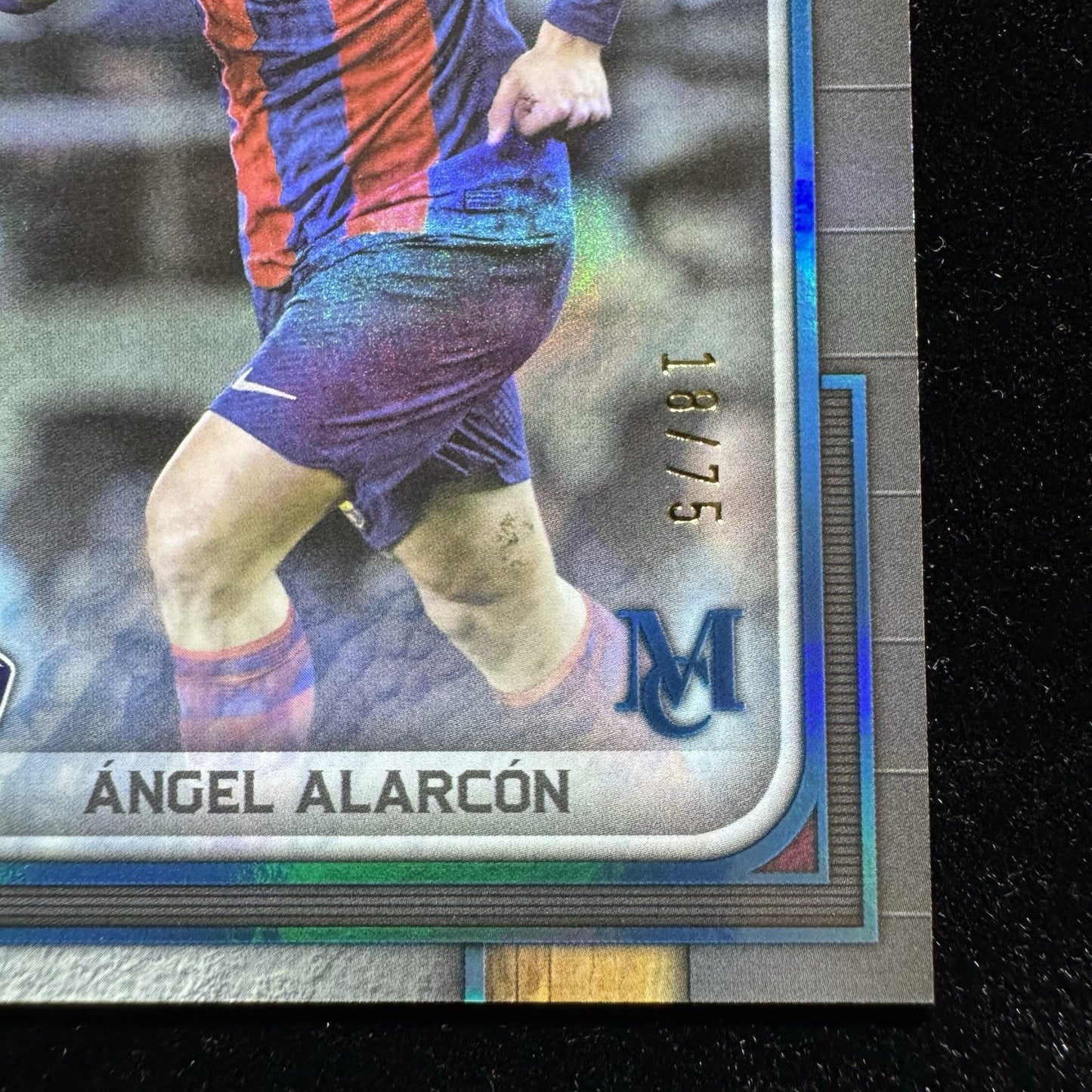 Ángel Alarcón Rookie Auto & Numbered RC Lot Barcelona Topps Museum Merlin