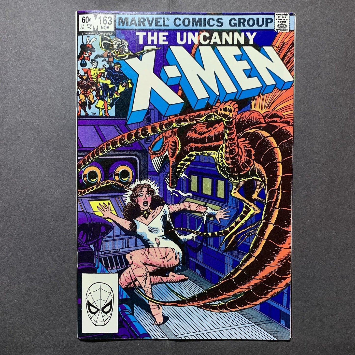 Uncanny x-men 163/ Bronze Age marvel comics 1982