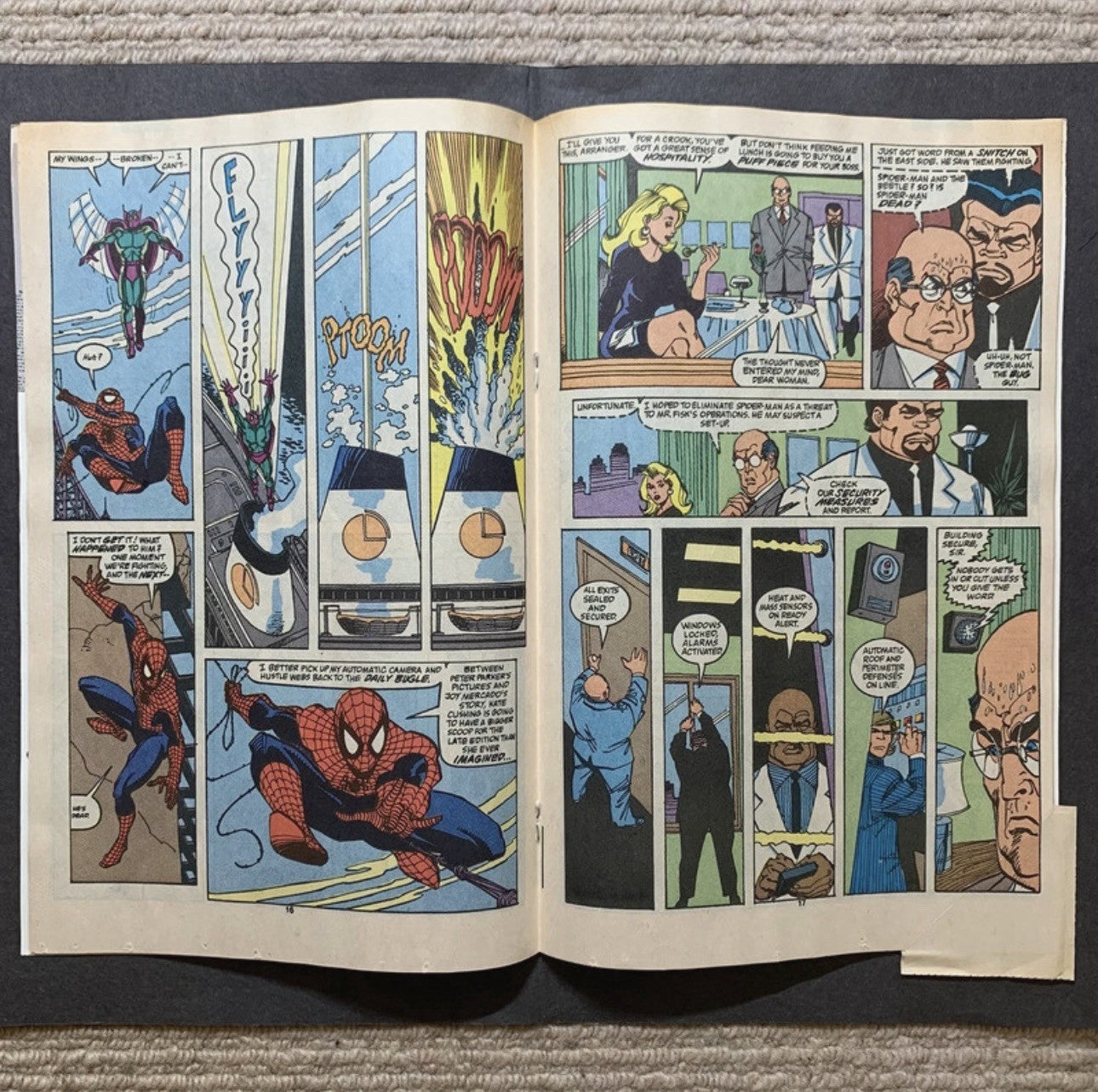 Spectacular Spider-Man 164 - Copper Age Marvel Comics 1990