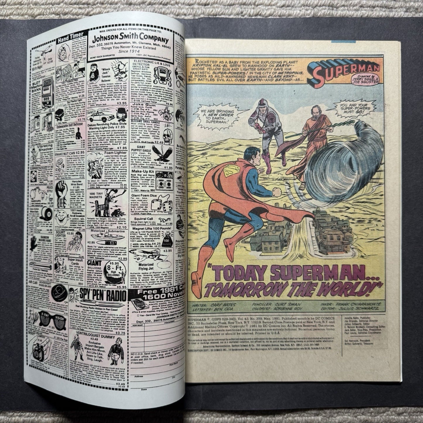 Superman 359 - Bronze Age Dc Comics 1981