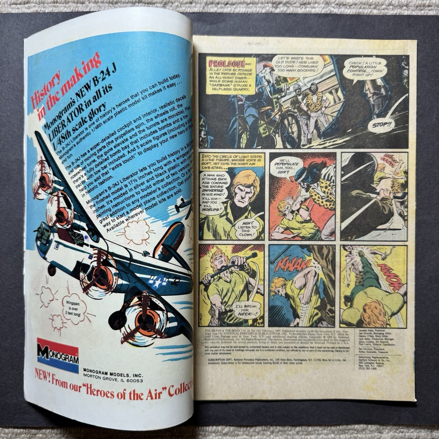 Brave And The Bold 132/ Bronze Age Dc Comics 1977