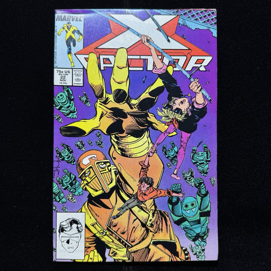 X-Factor 22 - 2nd Cameo App Of Horseman Death - Copper Age Marvel Comics 1987