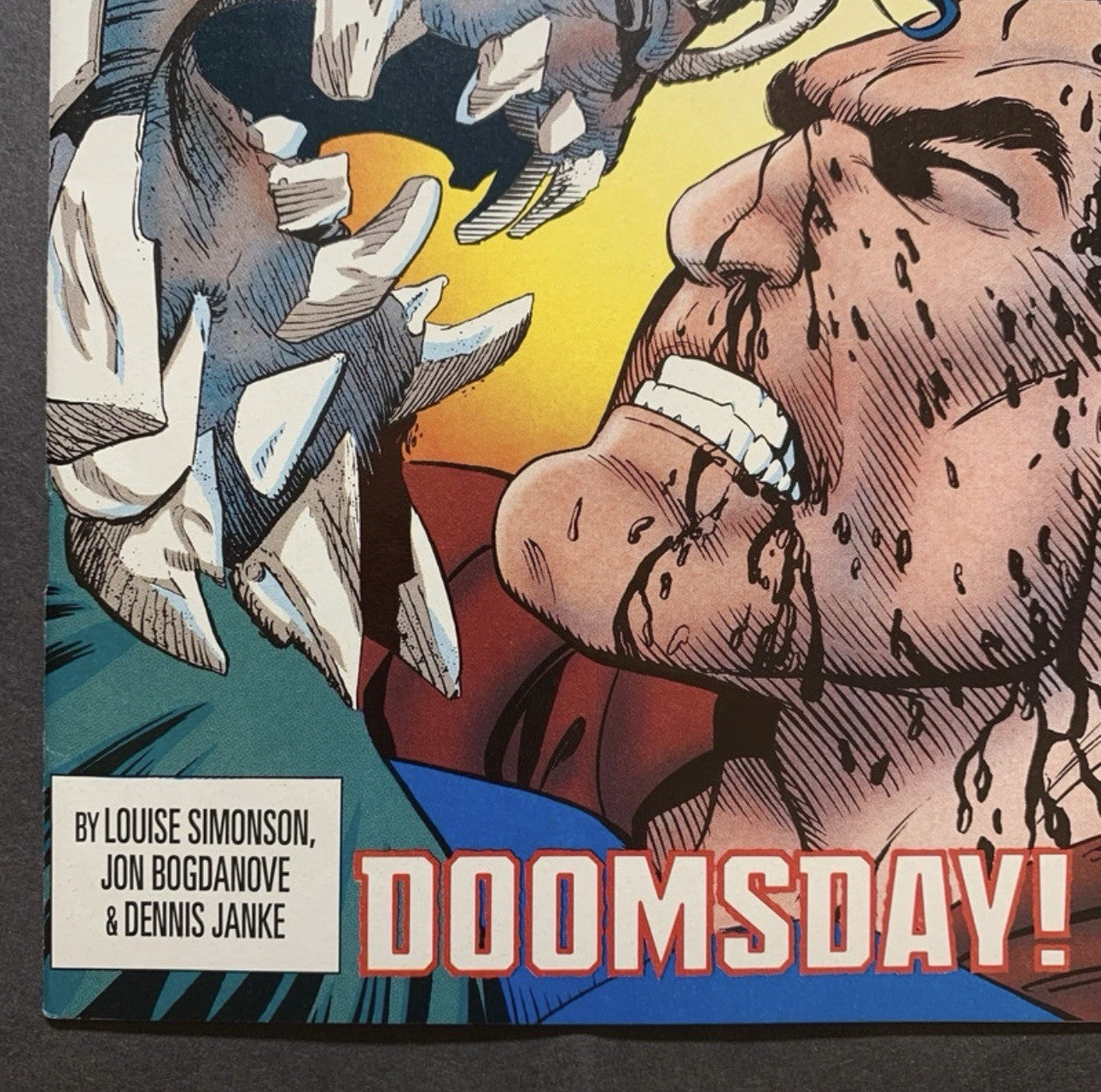 Superman Man Of Steel 19 - Doomsday Fully Revealed - Modern Age Dc Comics 1993