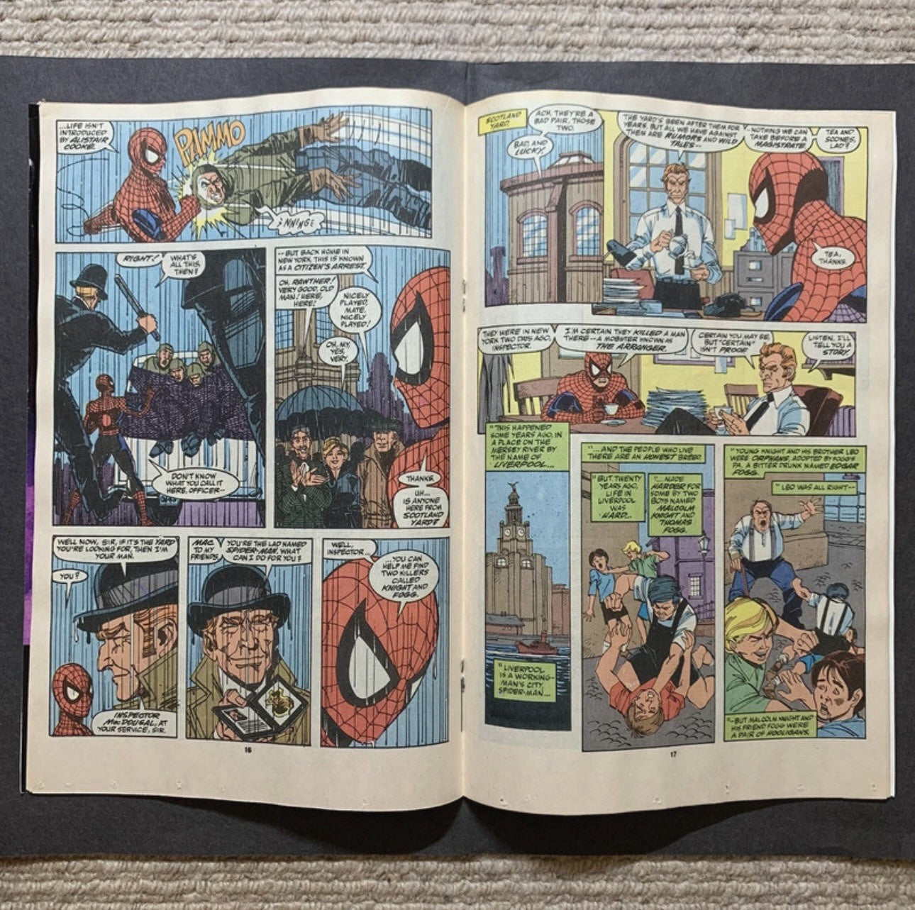 Spectacular Spider-Man 166 - Copper Age Marvel Comics 1990