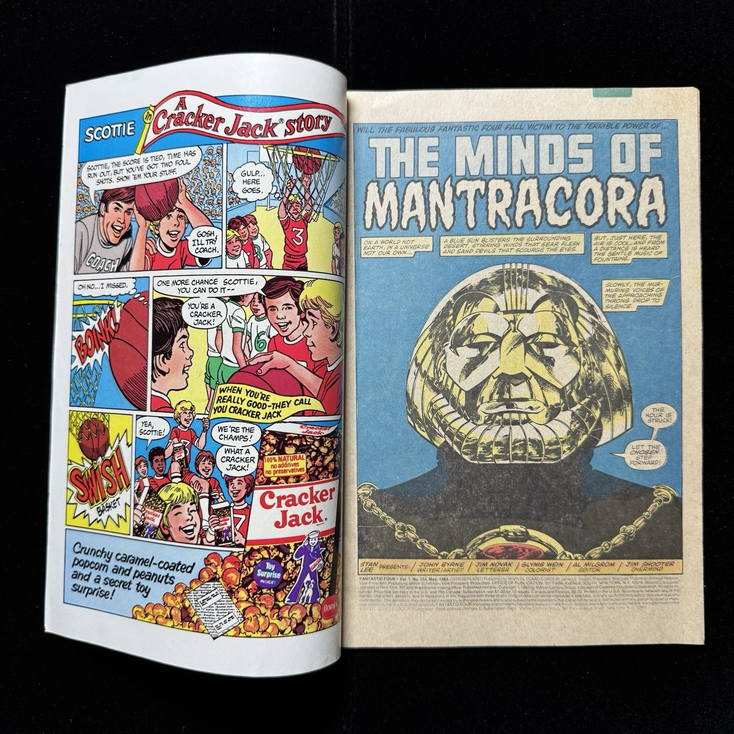 Fantastic Four 254 - Bronze Age Marvel Comics 1983