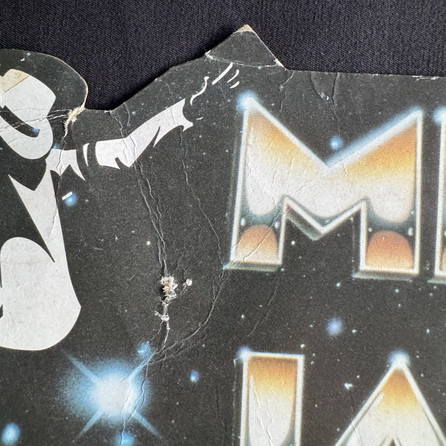Michael Jackson Moonwalker 1988 Original VHS Promotinal Display Cardboard Poster
