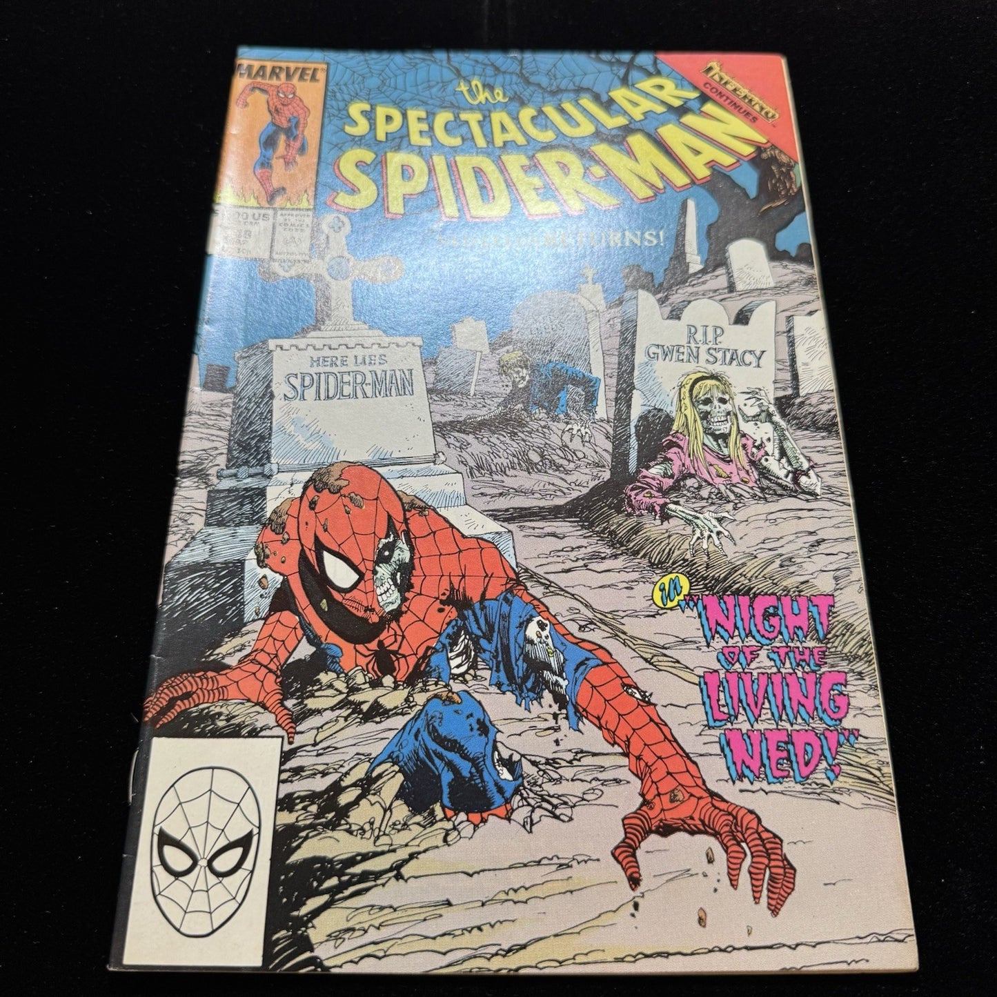 Spectacular Spider-Man 148 - Copper Age Marvel Comics 1989