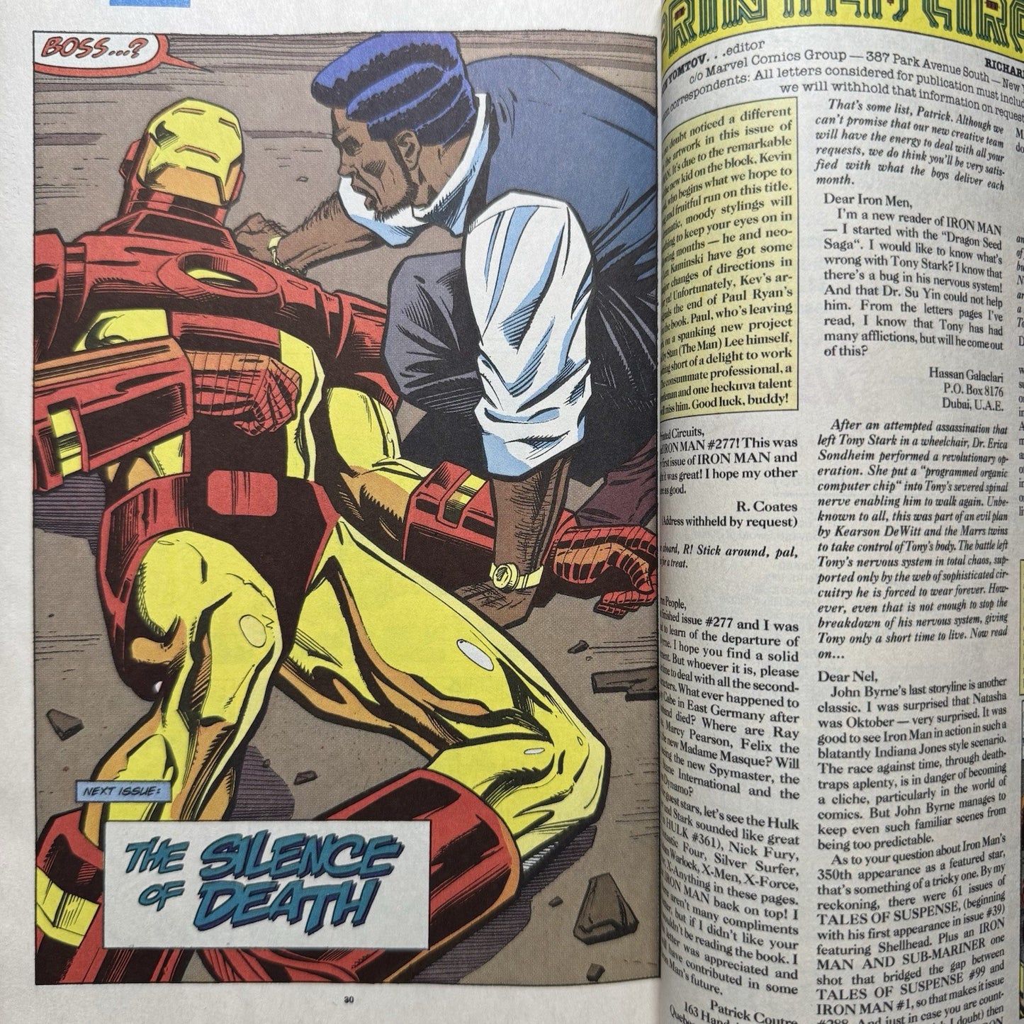 Iron Man 280 - Modern Age Marvel Comics 1992