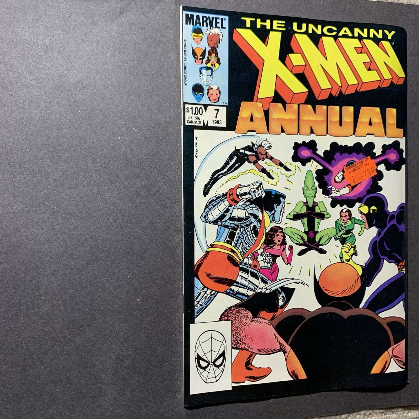 Uncanny X-Men annual 7/ Bronze Age marvel comics 1983