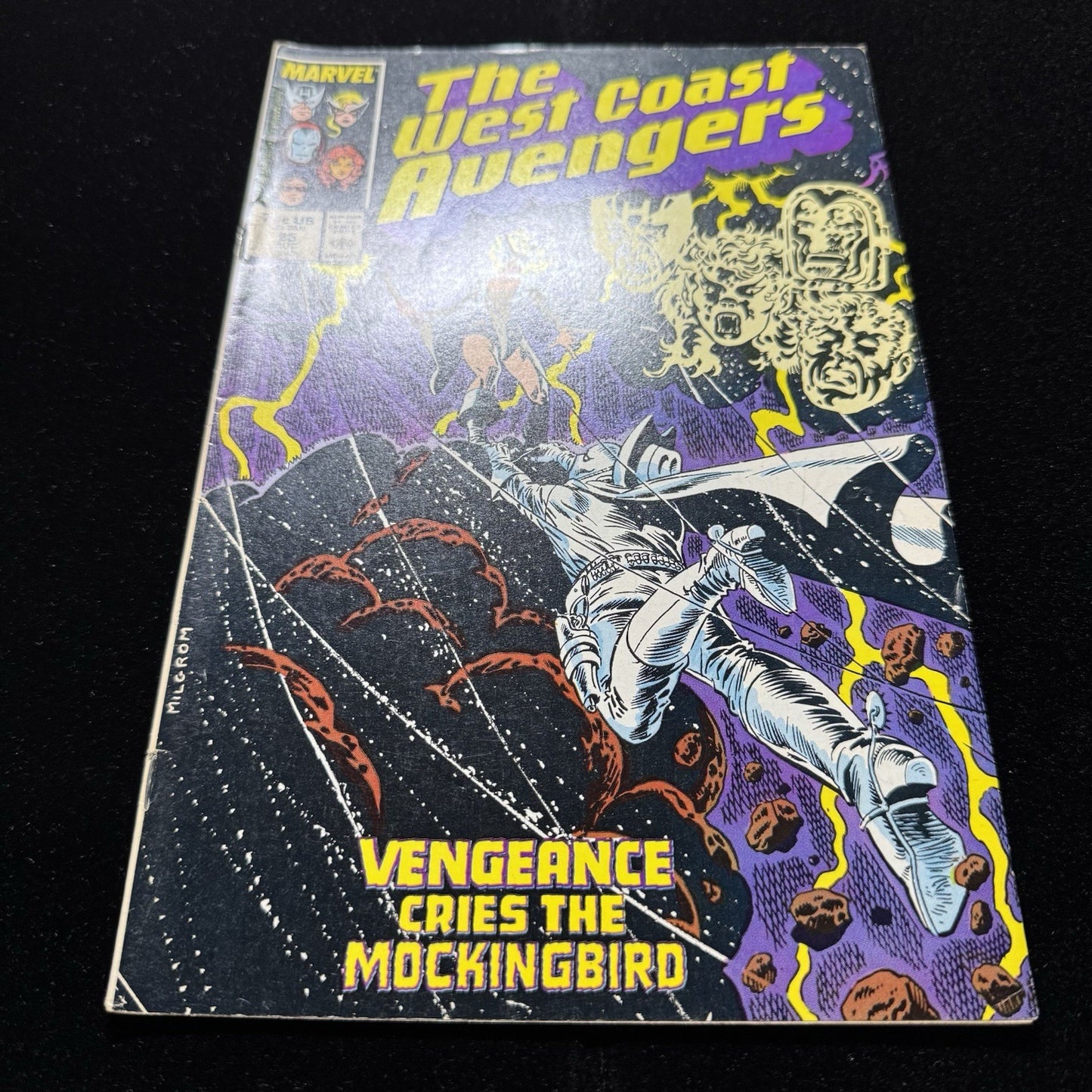 West Coast Avengers 23 - Moon Knight Joins Team - Copper Age Marvel Comics 1987