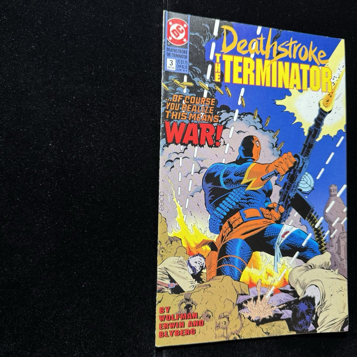 Deathstroke The Terminator 3 - Copper Age Dc Comics 1991