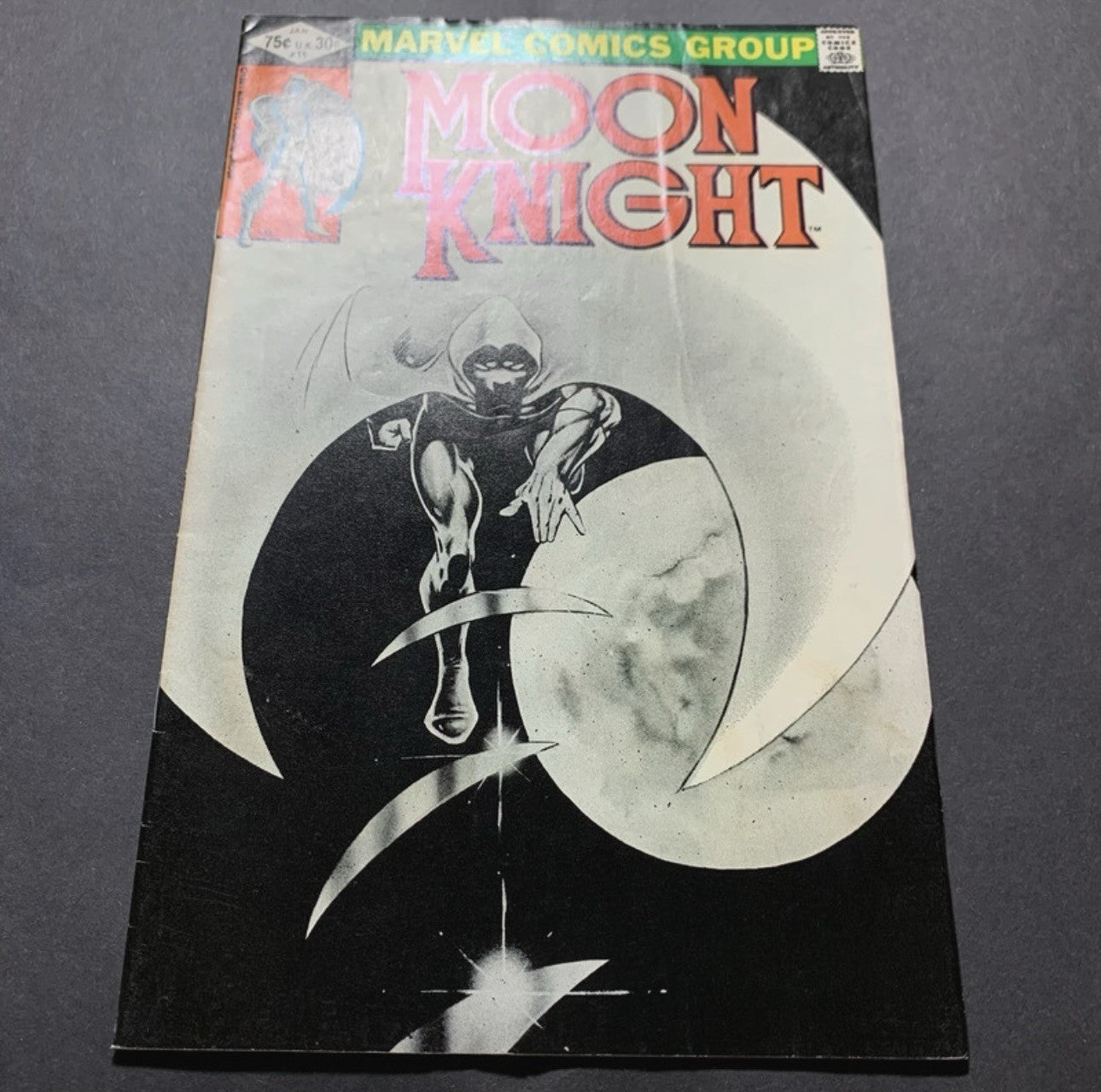 Moon Knight 15 - 1st Appearance Of Xenos - Bronze Age Marvel Comics 1982