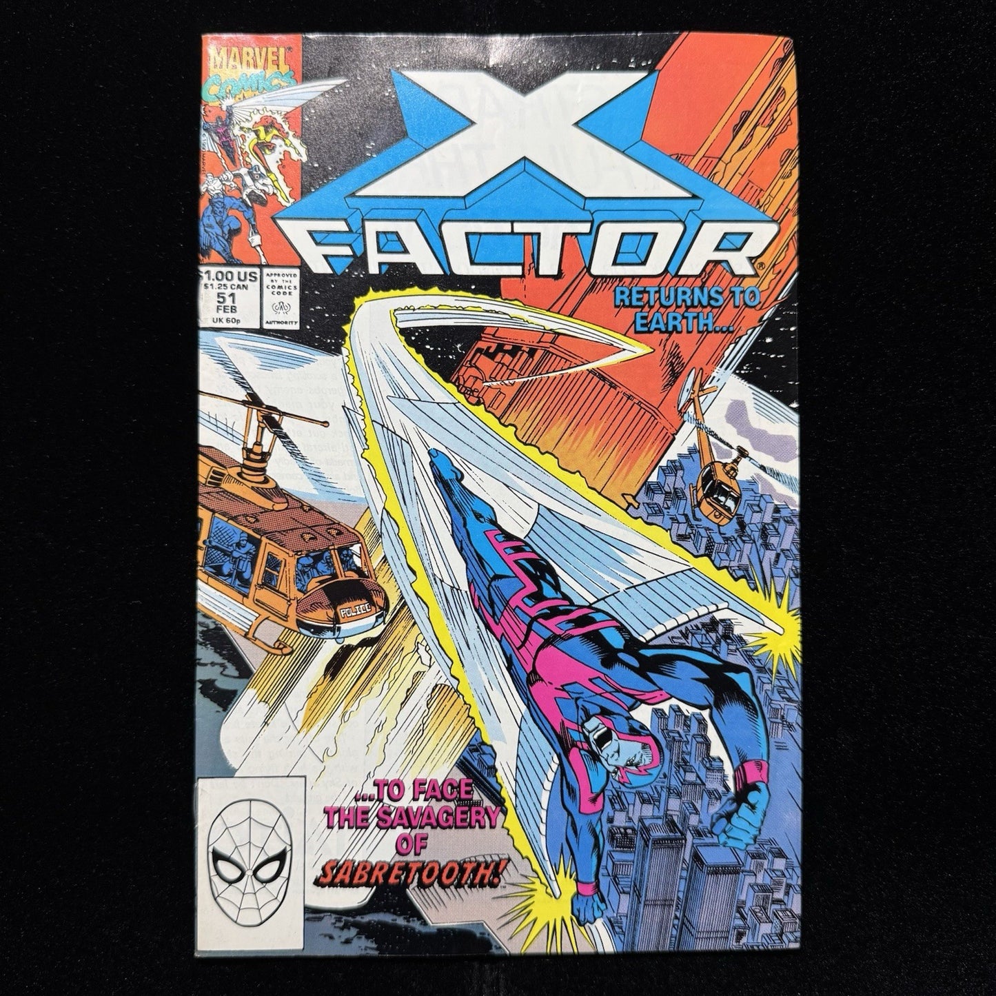 X-Factor 51 - 1st Appearance Of Mole - Modern Age Marvel Comics 1994