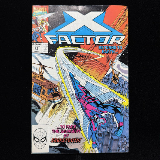 X-Factor 51 - 1st Appearance Of Mole - Modern Age Marvel Comics 1994
