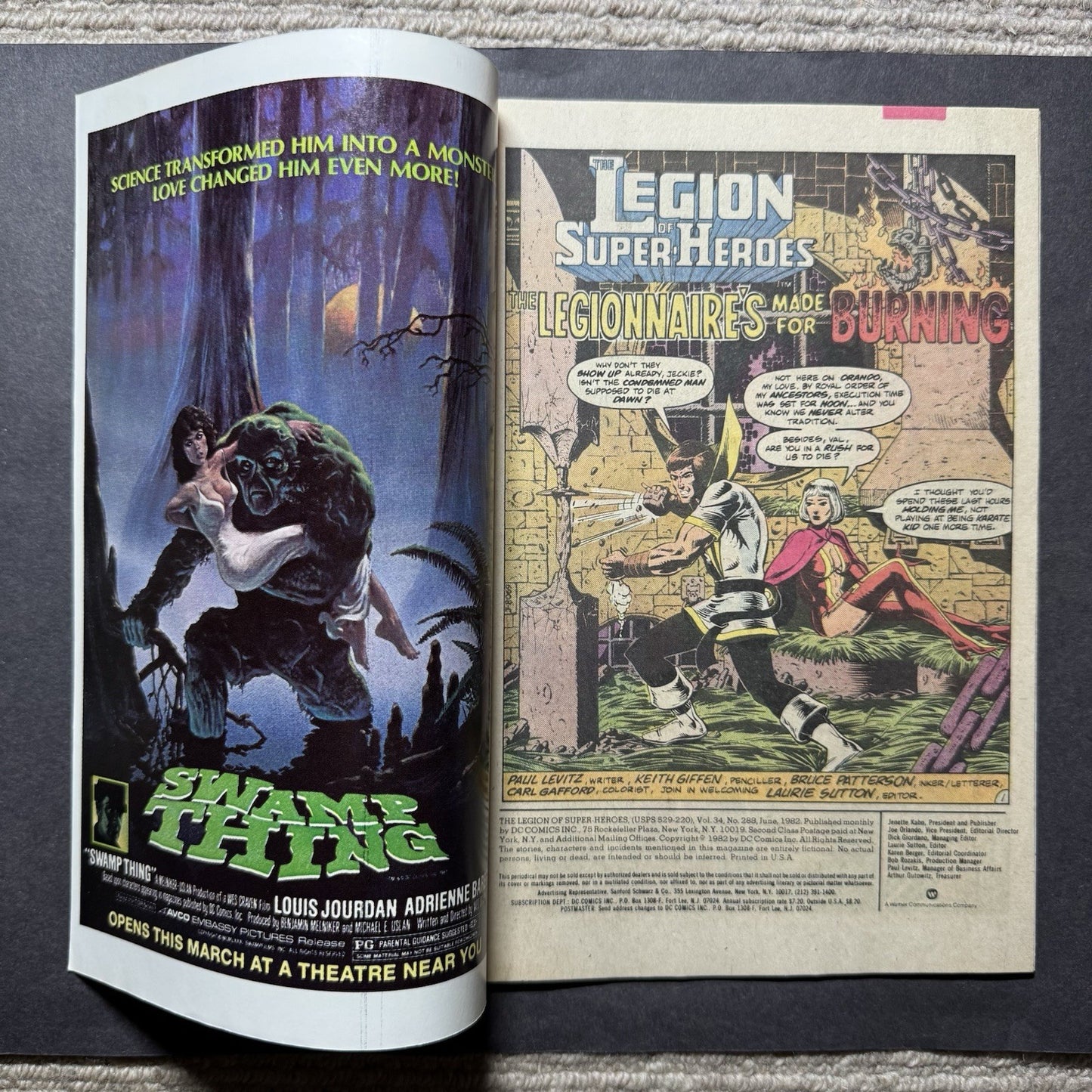 Legion Of Super-Heroes 288 - Bronze Age Dc Comics 1982