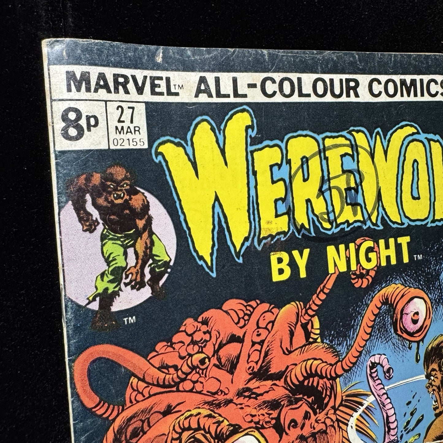 Werewolf By Night 27 - 1st App Dr Glitternight - Bronze Age Marvel Comics 1975