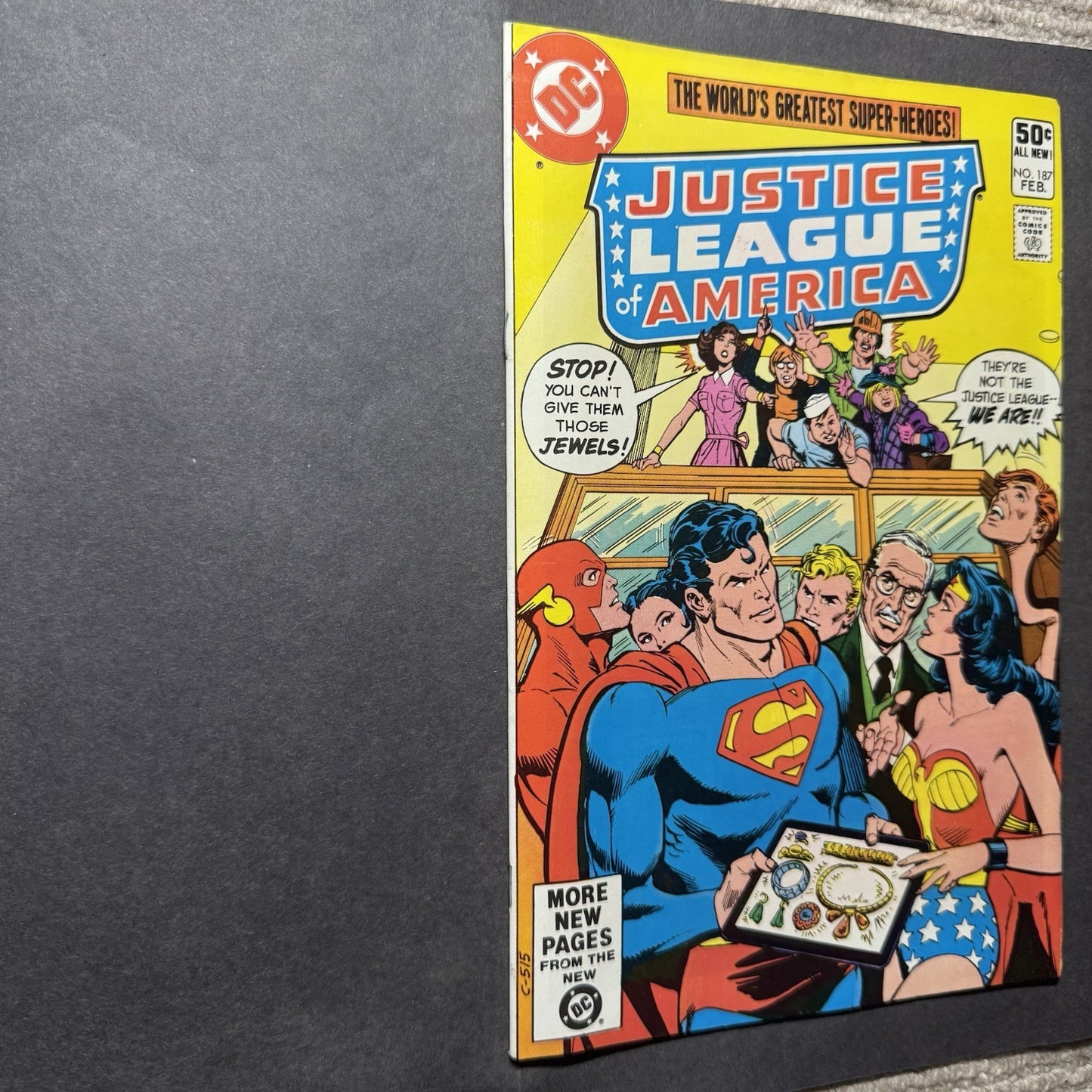 Justice League 187 - Bronze Age Dc Comics 1981