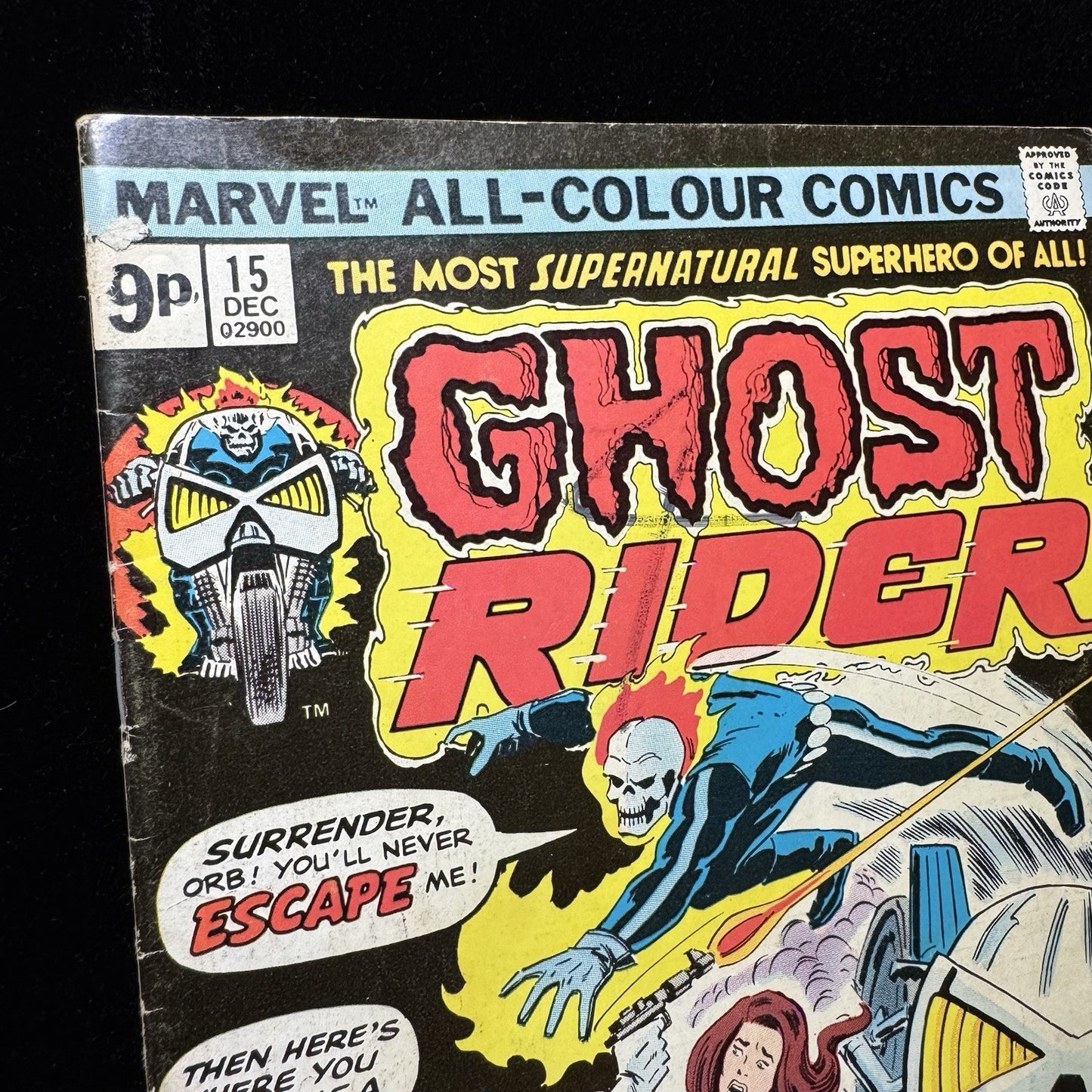 Ghost Rider 15 - Bronze Age Marvel Comics 1975