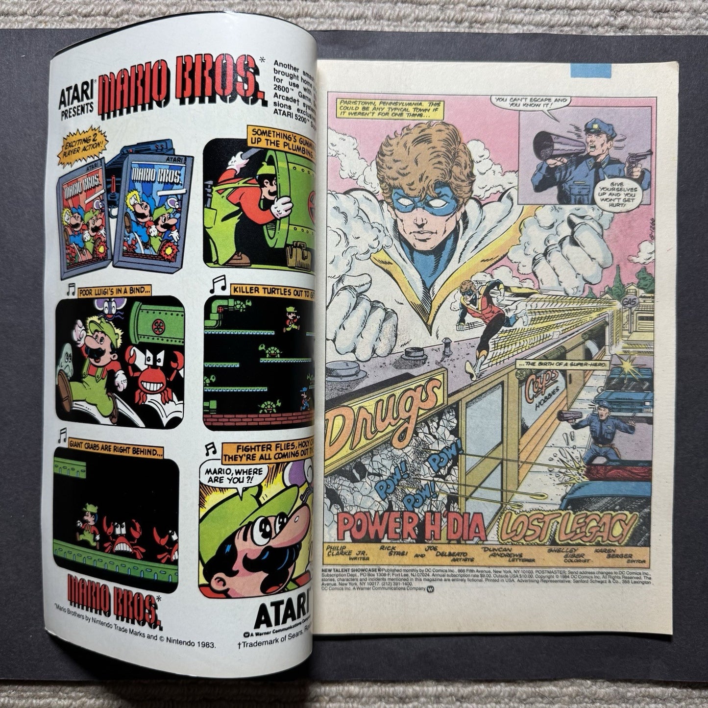 New Talent Showcase 10 - Copper Age Dc Comics 1984