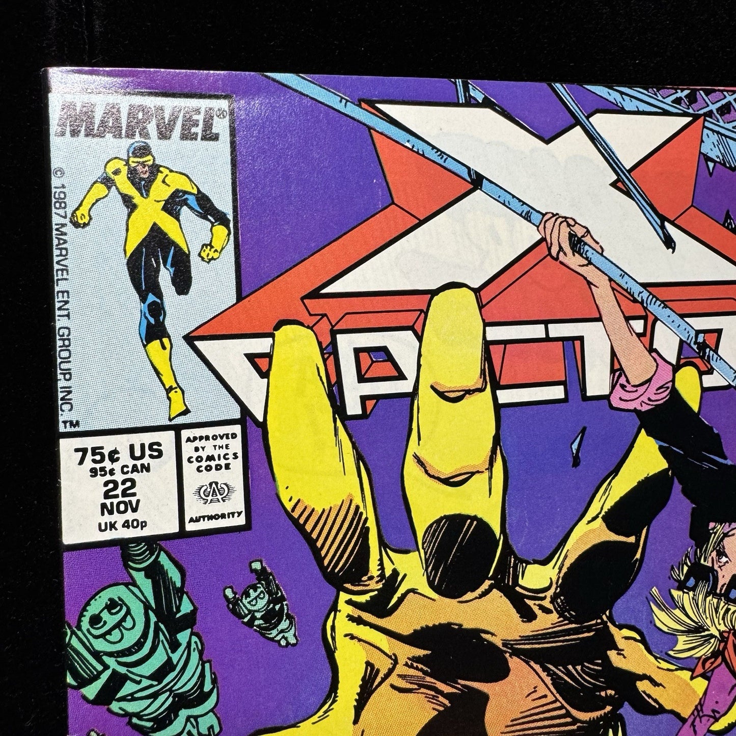 X-Factor 22 - 2nd Cameo App Of Horseman Death - Copper Age Marvel Comics 1987