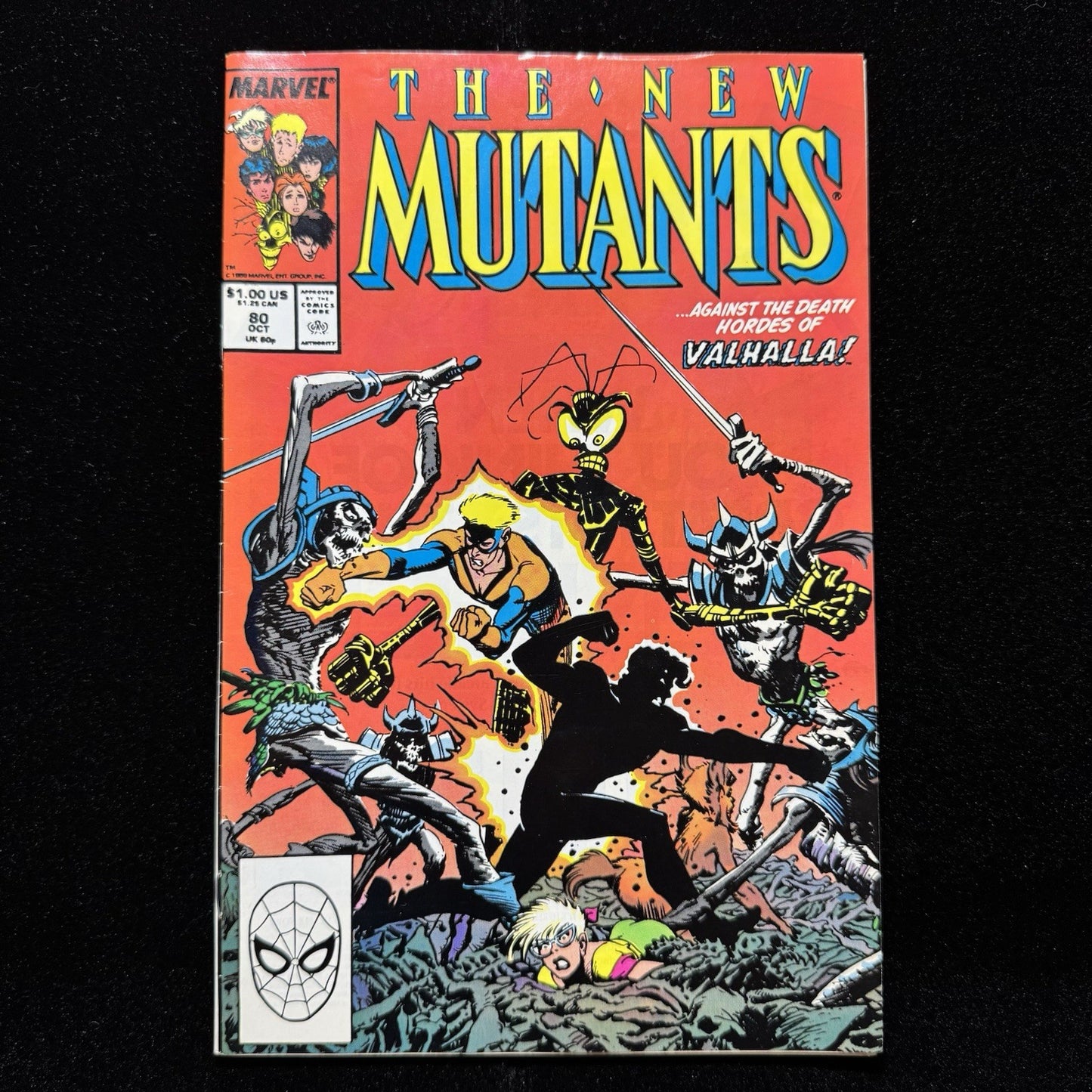 New Mutants 80 - Copper Age Marvel Comics 1989