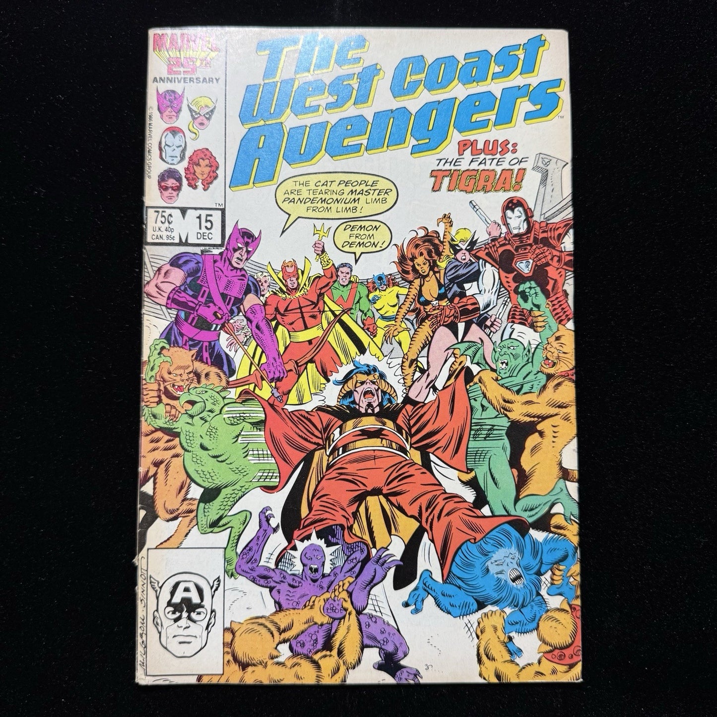 West Coast Avengers 15 - Copper Age Marvel Comics 1986