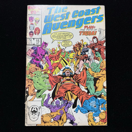 West Coast Avengers 15 - Copper Age Marvel Comics 1986