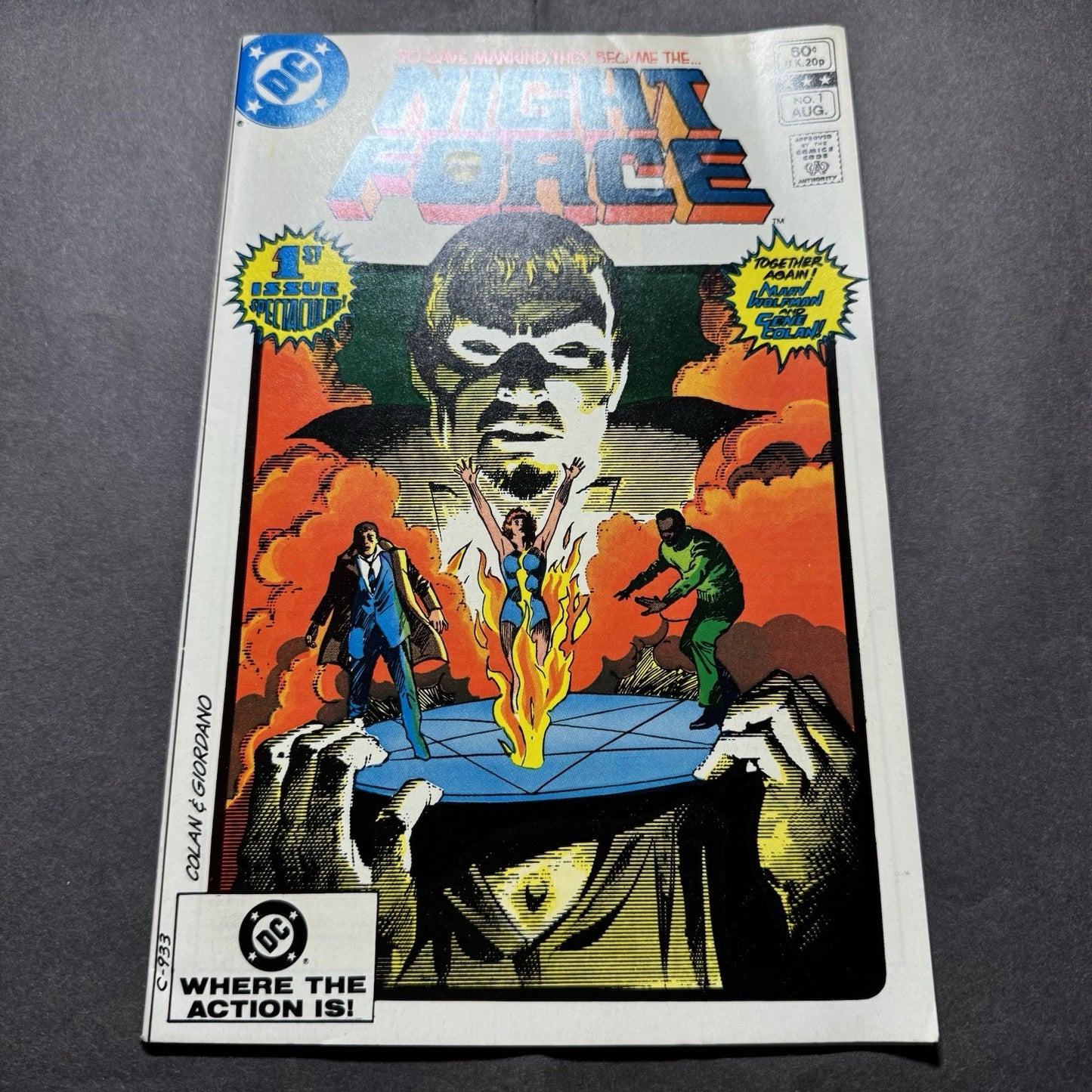 Night Force 1 - Bronze Age Dc Comics 1982