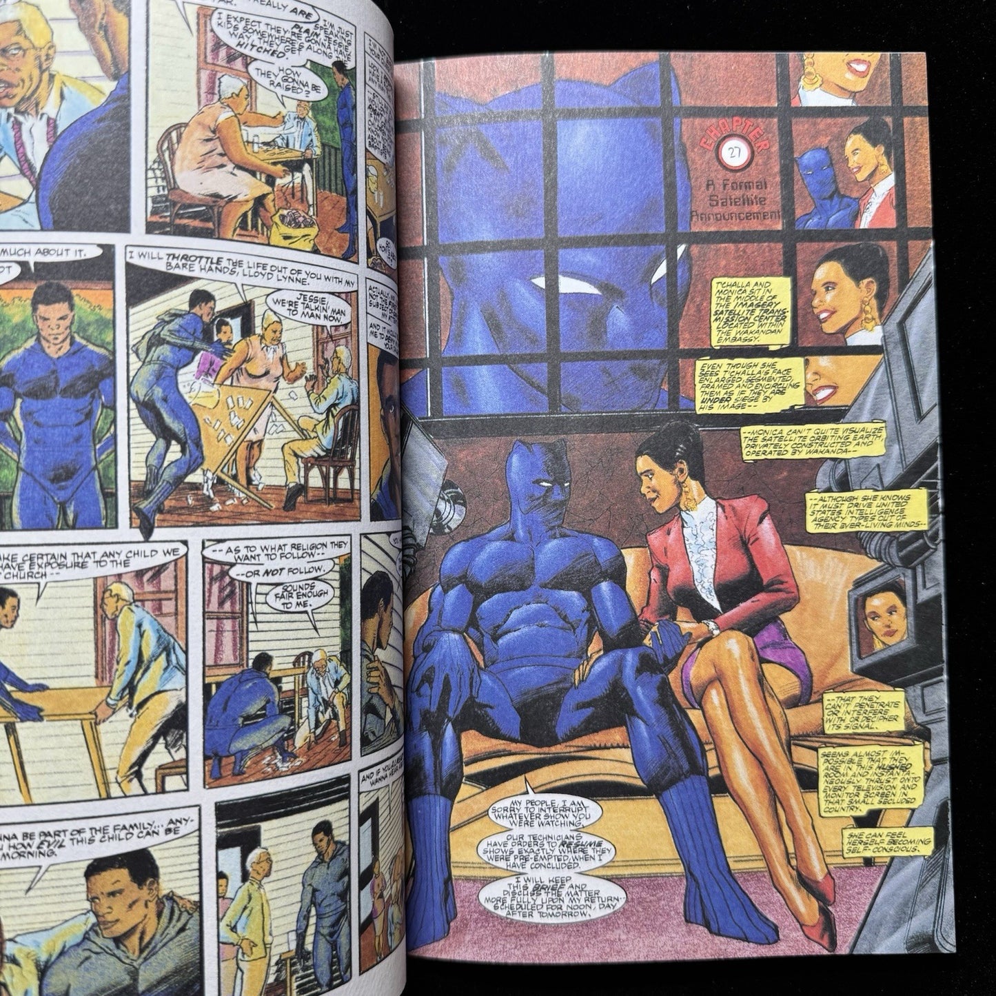 Black Panther Panther's Prey 4 - Copper Age Marvel Comics 1991
