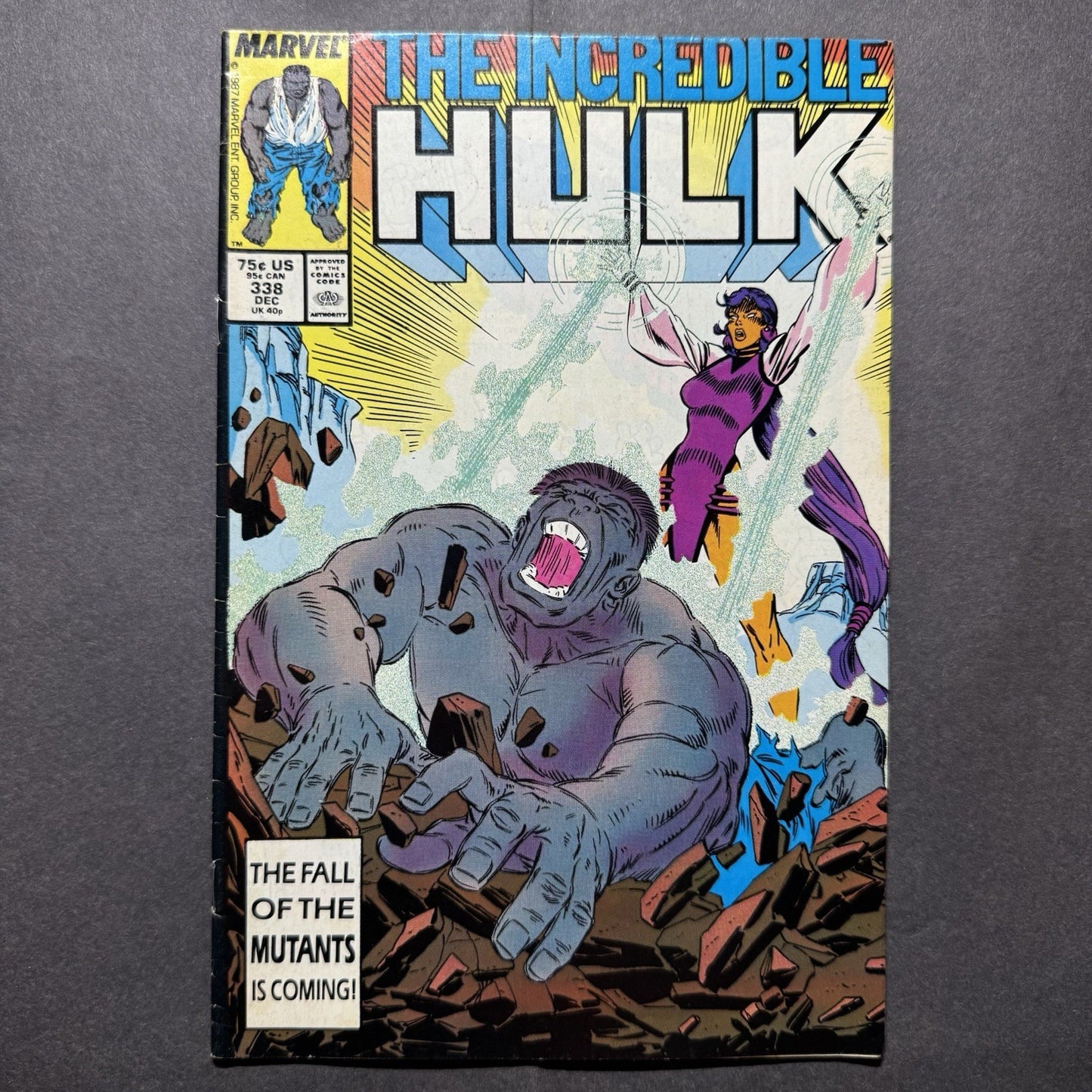 Incredible Hulk 338/ Copper Age Marvel Comics 1987