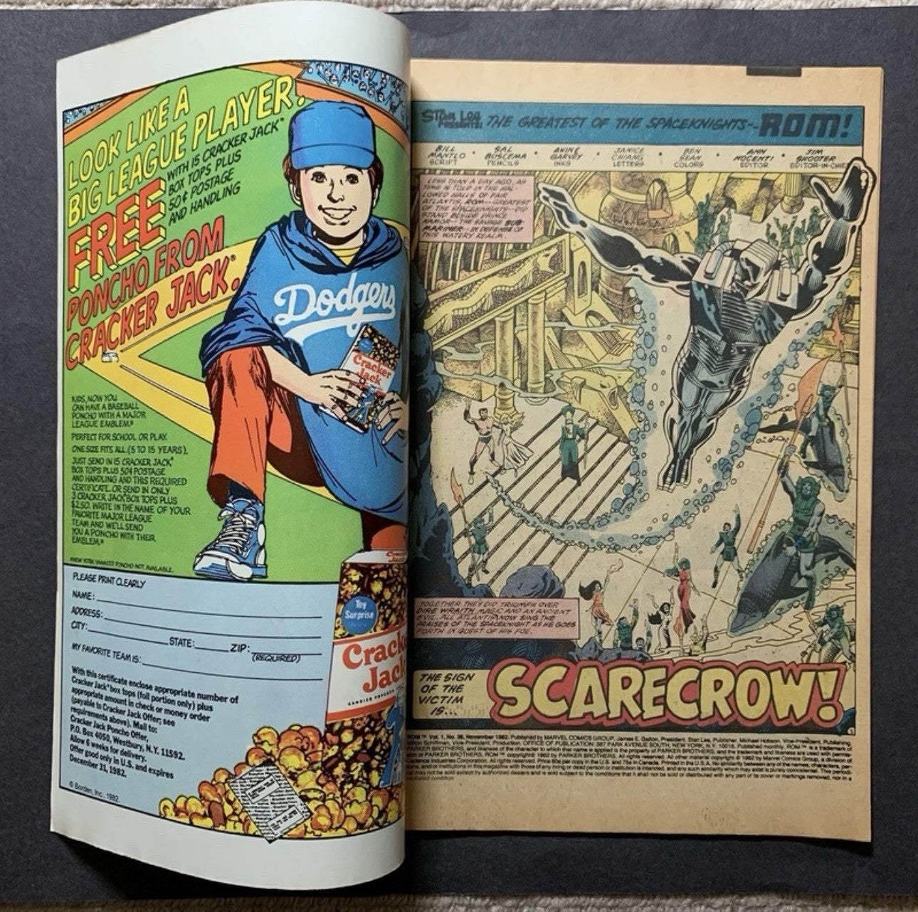 Rom 36 - Bronze Age marvel comics 1982