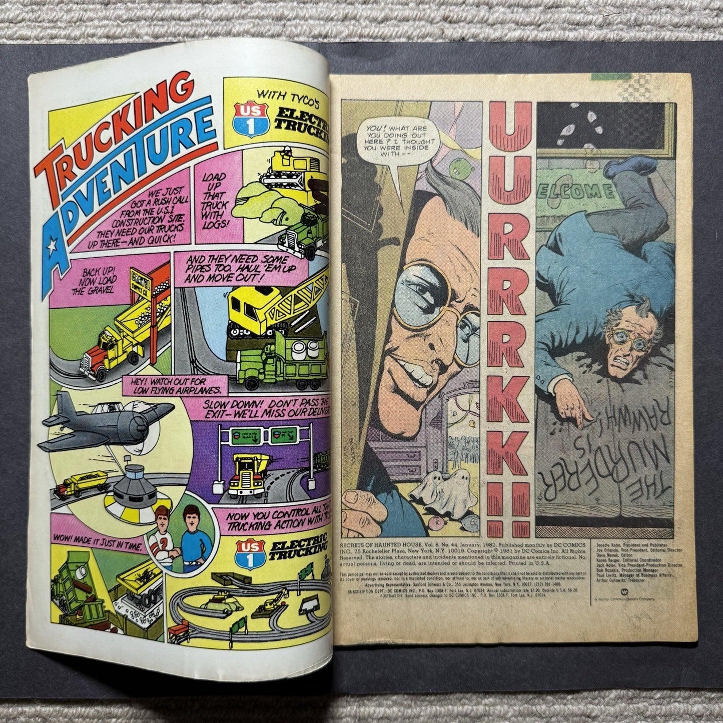 Secrets Of Haunted House 44 - Fan Letter From Todd McFarlane - Bronze Age 1982