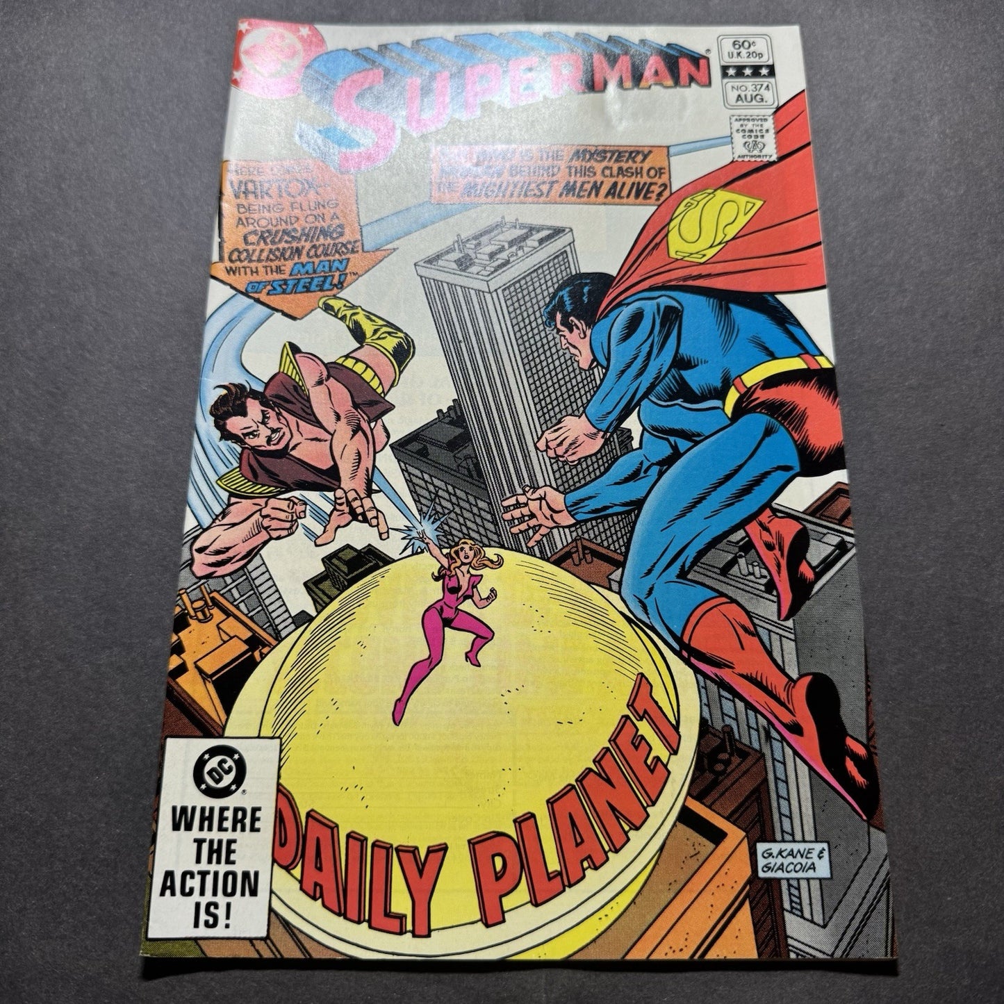 Superman 374 - Bronze Age Dc Comics 1982