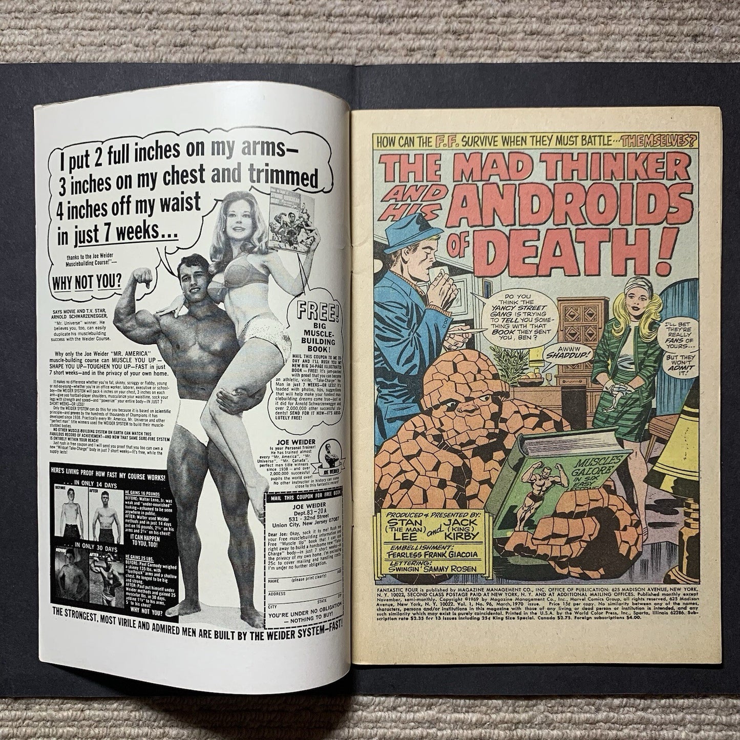 Fantastic Four 96/ Bronze Age Marvel Comics 1970/ FN