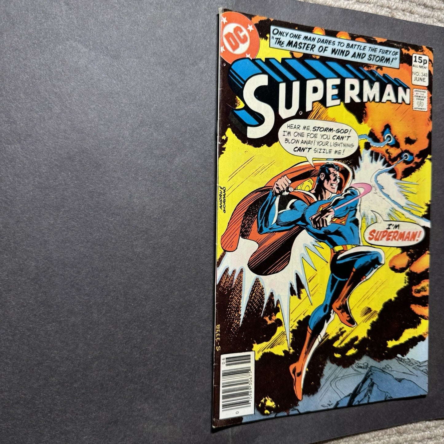Superman 348 - Bronze Age Dc Comics 1980