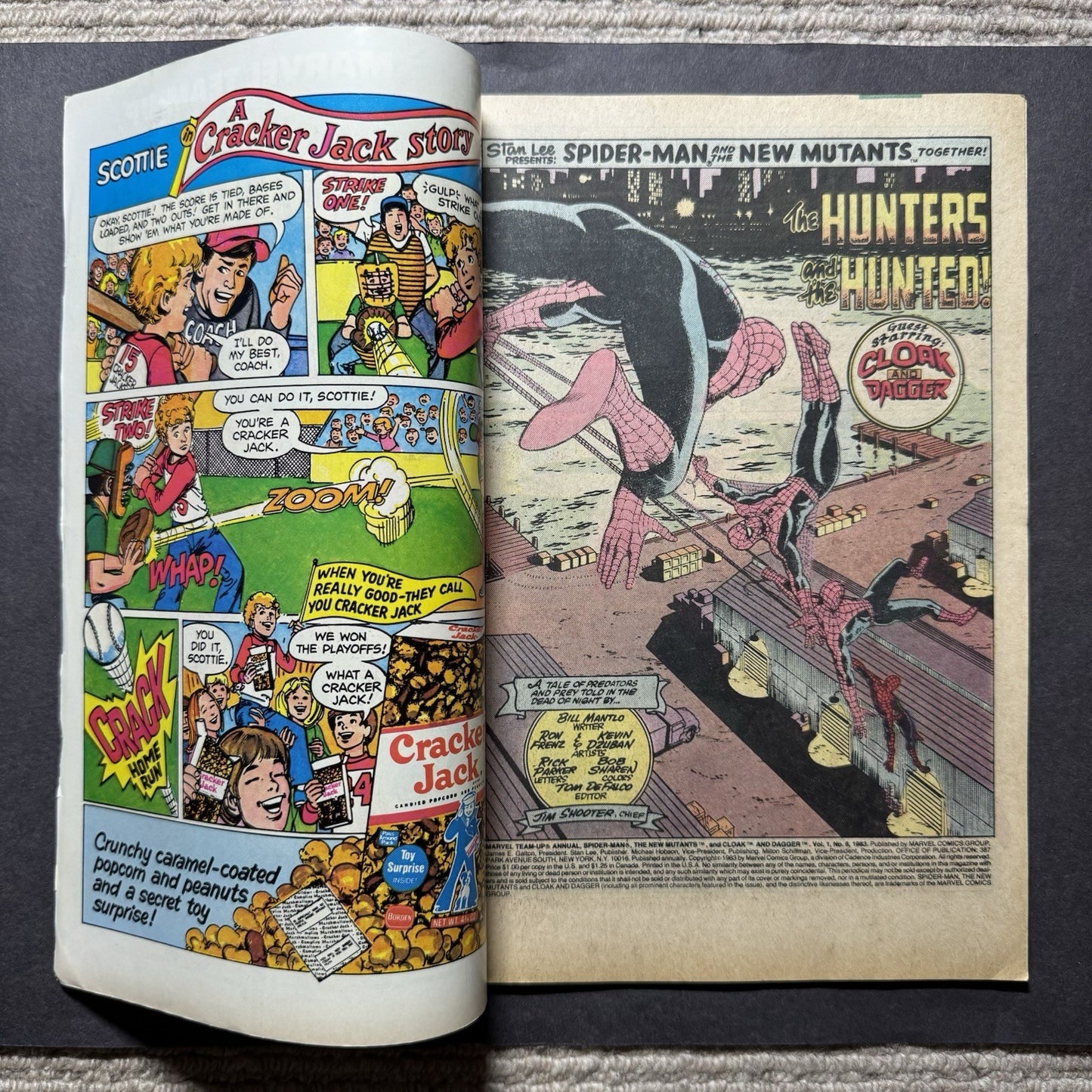 Marvel Team Up Annual 6 - Bronze Age Marvel Comics 1983
