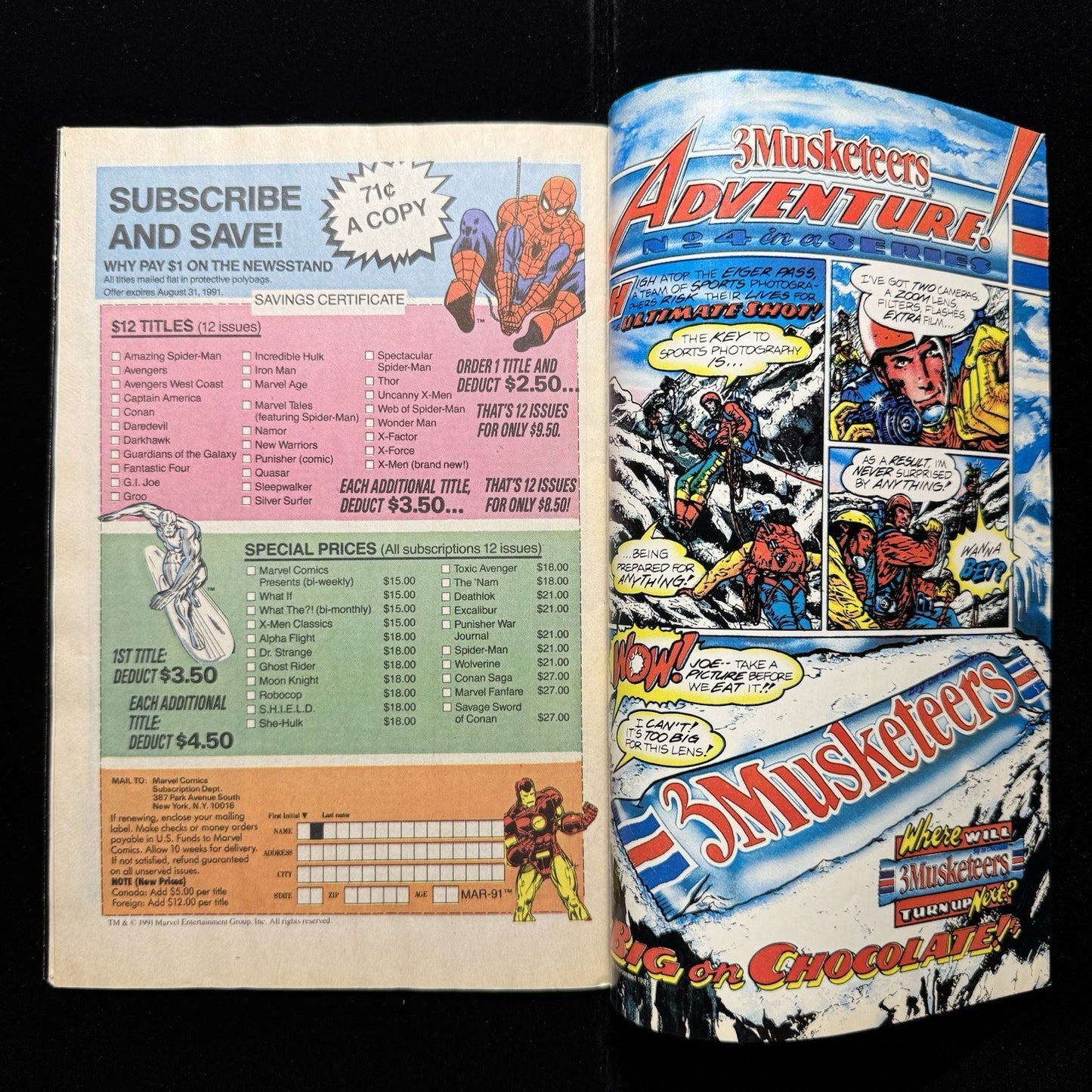 Silver Surfer 49 - Newsstand - Copper Age Marvel Comics 1991