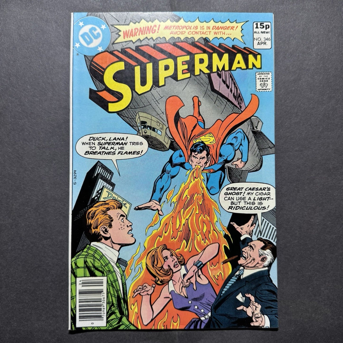 Superman 346 - Bronze Age Dc Comics 1980