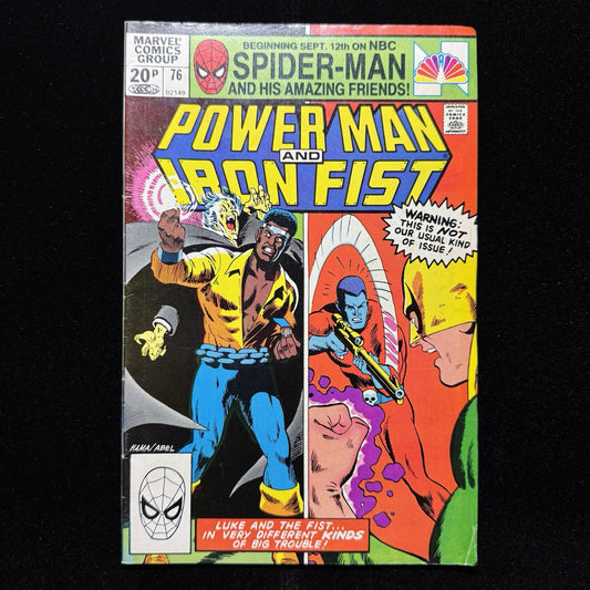 Power Man And Iron Fist 76 - Bronze Age Marvel Comics 1981